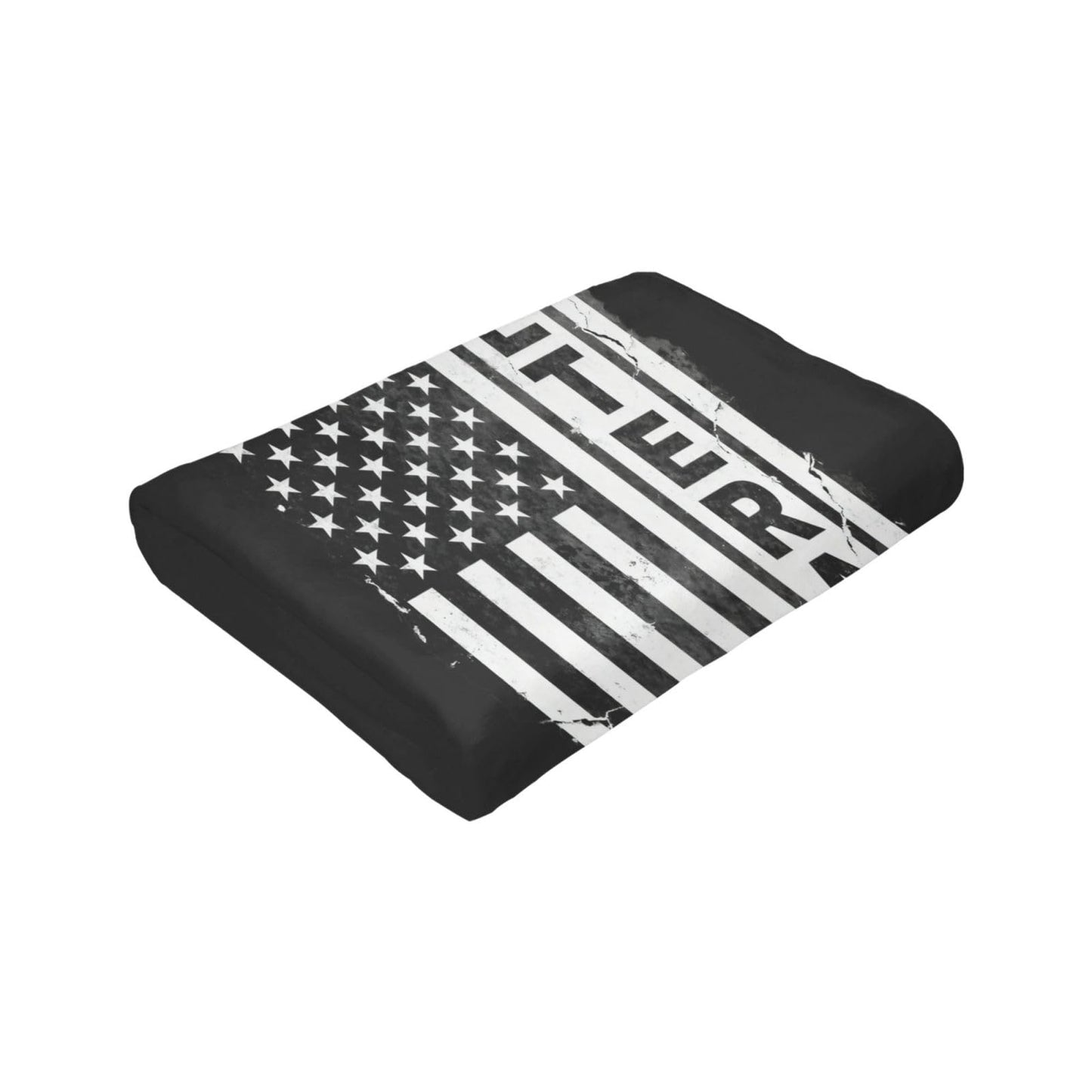 Veteran Patriotic U.S Army American Flag Premium Fleece Blanket, Ultra-Soft Plush Throw Blanket, Warm Cozy Fleece Blanket for Bed, Couch & Travel 60"x50"