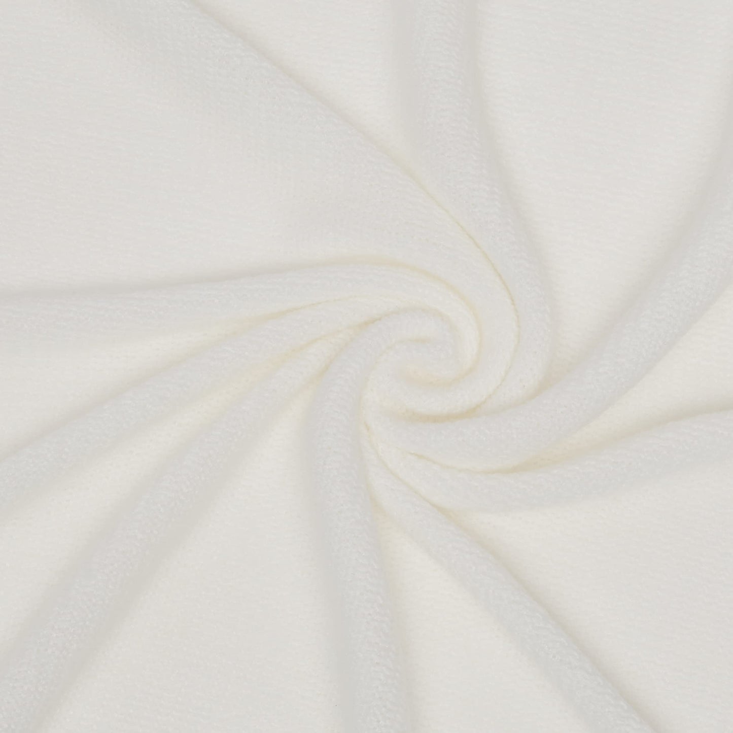 Spotgrowth Twin Throw Blankets for Sofa Warm Acrylic Knit Blanket Durable Lightweight Decorative Blanket Tassel Bed Blanket for All Season Machine Washable 50 x 60 Inches,White, (SP210714)