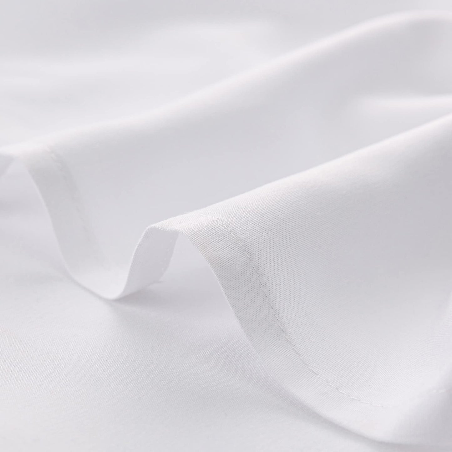 Best Season Twin Size Bed Sheet Set - 3 Piece (White),Super Soft Microfiber 1800 Thread Count Luxury Egyptian Sheets with 16-Inch Deep Pocket Wrinkle and Hypoallergenic