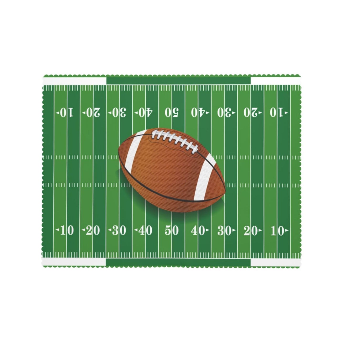 LORCARVIS Football Tablecloth Football Field Polyester Rectangle Table Cloth Washable Seasonal Tabletop for Kitchen Dinning Party Outdoor Picnic 54 x 72 Inch Tablecloths
