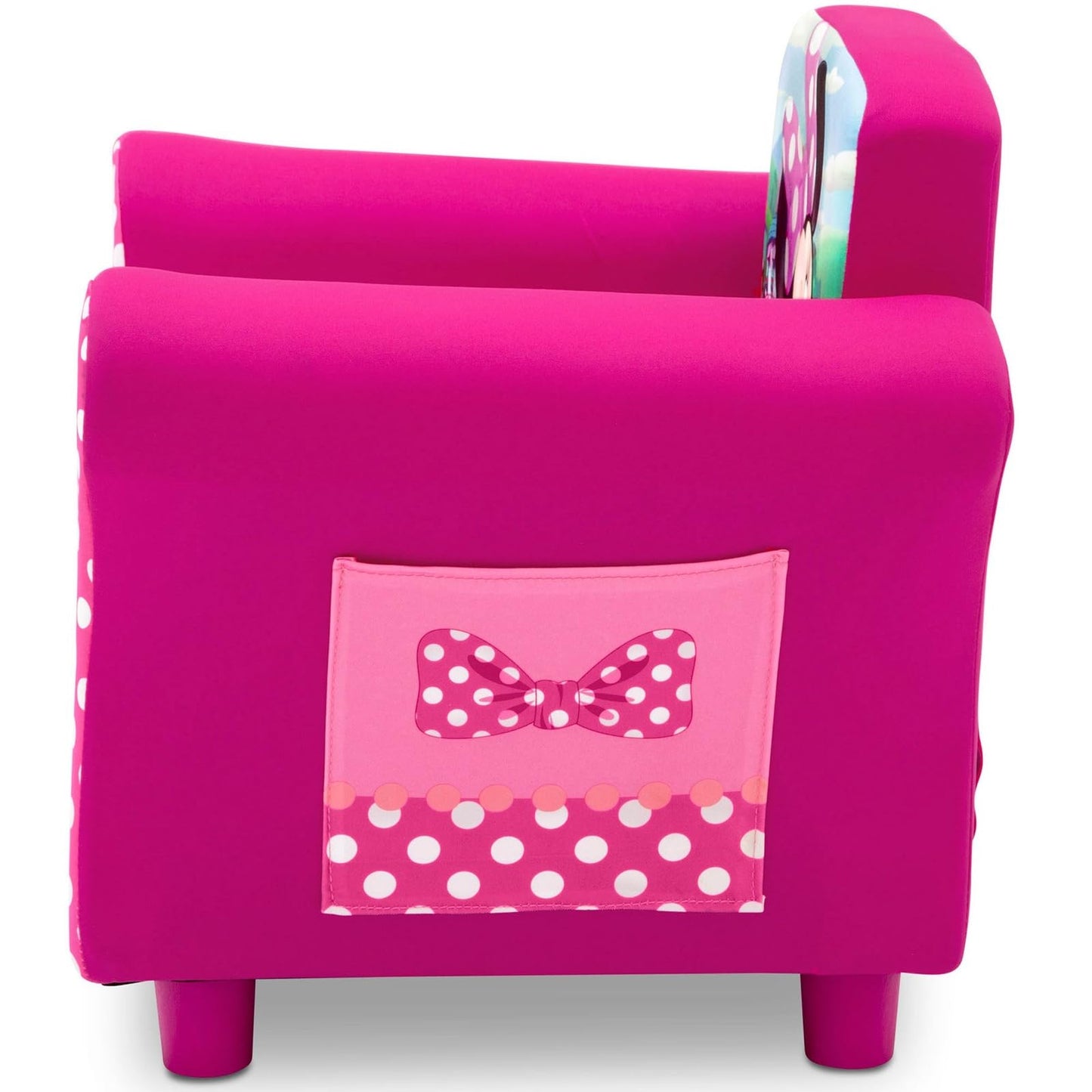 Delta Children Upholstered Chair, Disney Minnie Mouse