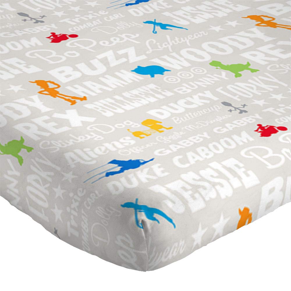 Jay Franco Disney Pixar Story 4 All The Toys Twin Bed Set, Blue