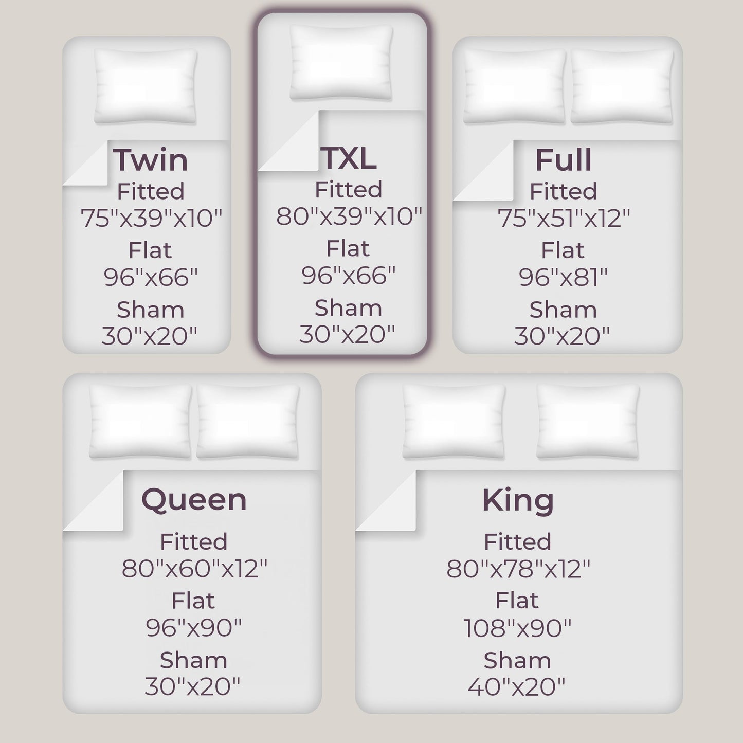 Brushed Microfiber Sheet Set-3 Piece Bed Linens-Fitted & Flat Sheets, Plus Pillowcase-Wrinkle, Stain & Fade Resistant by Lavish Home (Twin XL, Beige)