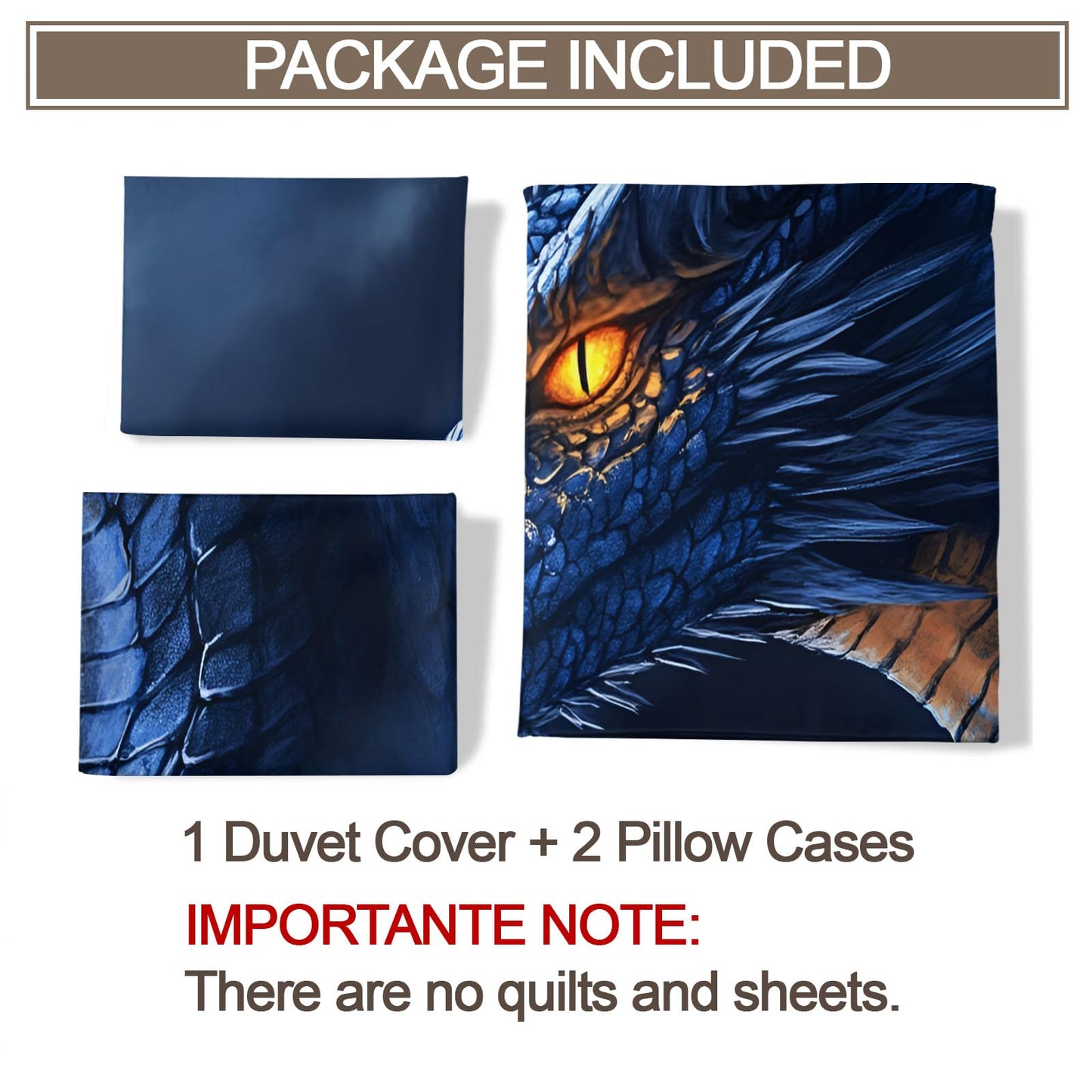 Twin Size Duvet Cover Dragon Print Duvet Cover Dragon Comforter Cover Demon Wyrm Bedding Kids Room Bedding Decor (Reversible Printing)
