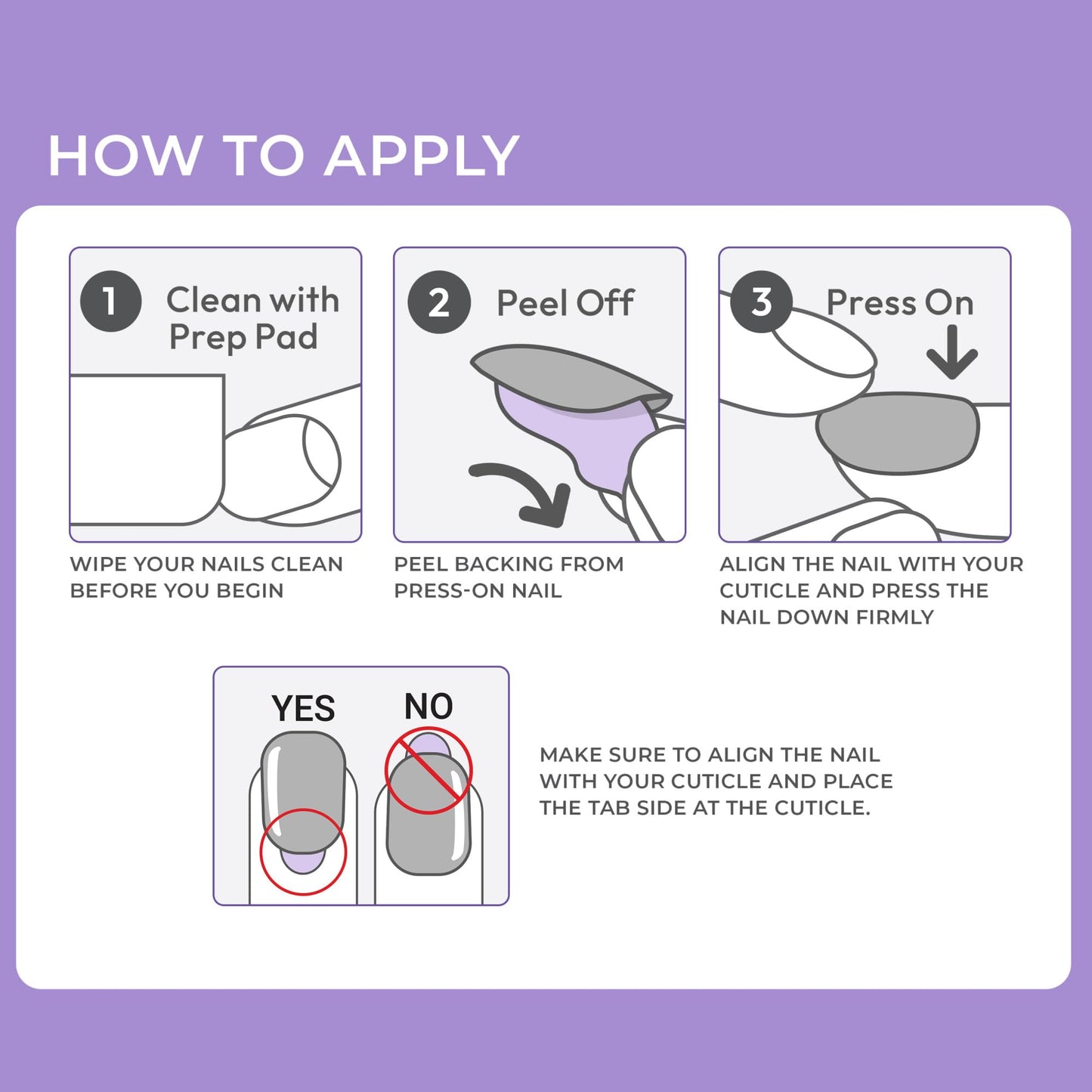 Kiss Impress Press-On Manicure, Nail Kit, PureFit Technology, Short Press-On Nails, 'Miracle', Includes Prep Pad, Mini Nail File, Cuticle Stick, and 30 Fake Nails