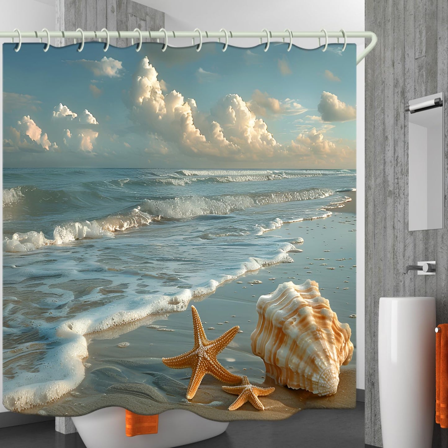 WODEJIAFANG Polyester Bath Blind Set Hooks & Liners in Bath Room Shower Curtains Sets for Bathroom Accessories,African Girls 3D Printed Beautiful Wide Fabric Toilet Curtain for Bathtub 72X72 inches