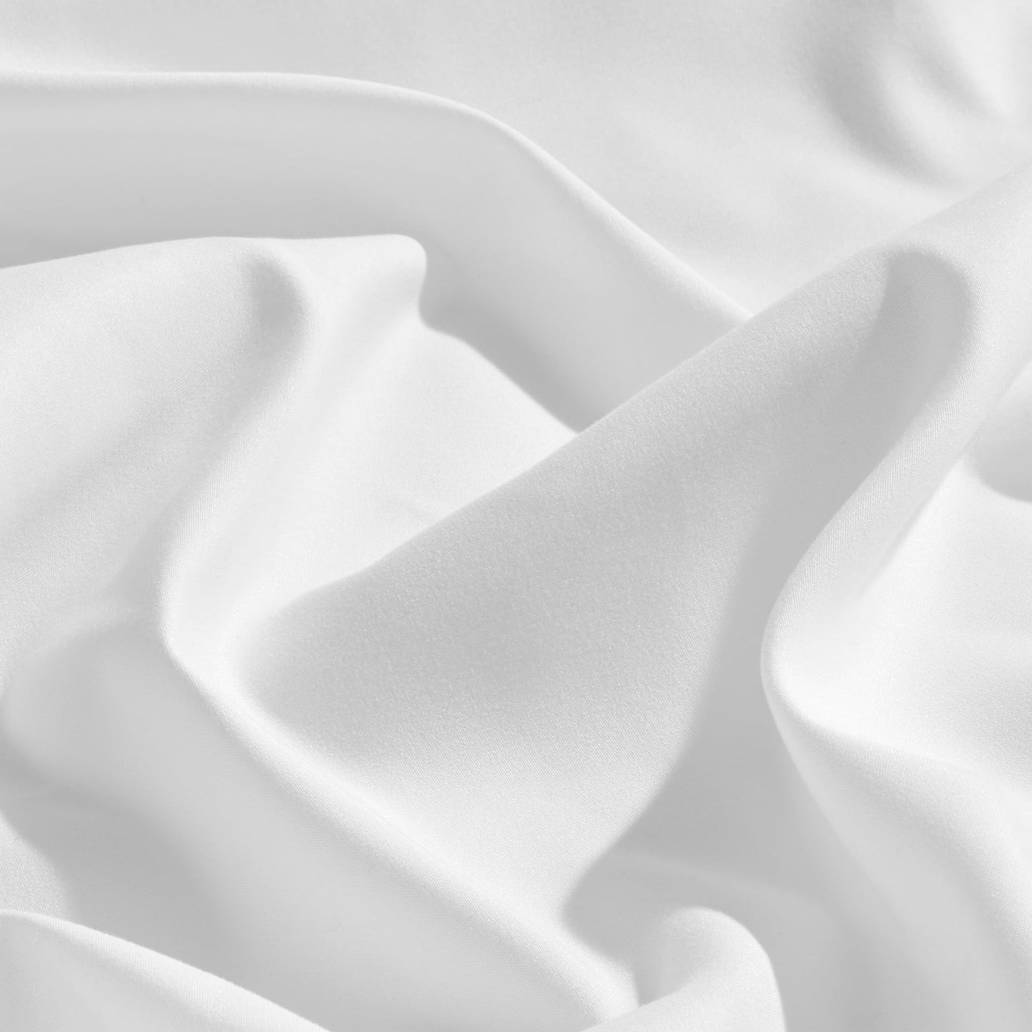SLEEP ZONE 3 Pieces Bed Sheet Set, Microfiber Bed Sheet Twin XL Size, Soft & Breathable Bedding Sheet Set, Deep Pocket Fitted Sheet, Flat Sheet and Pillowcase (White. Twin XL)