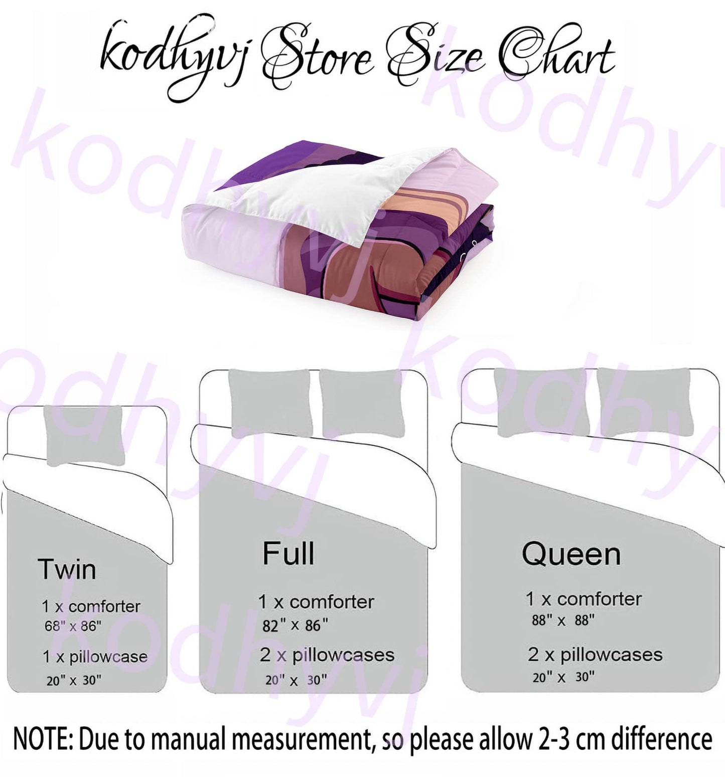 kodhyvj African American Black Girl Comforter Set Twin Size, Black Girls Magic Duvet for Kawaii Bedroom Decor, Girl Love Music Purple Bedding Set with 1 Comforter +1 Pillowcase