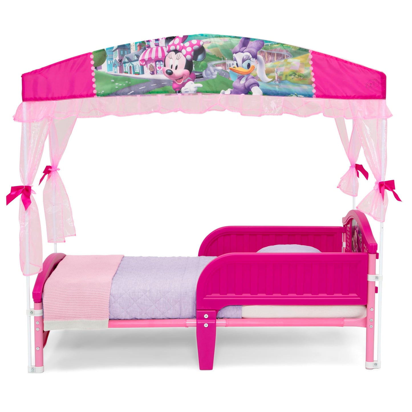 Delta Children Canopy Toddler Bed, Minnie Mouse