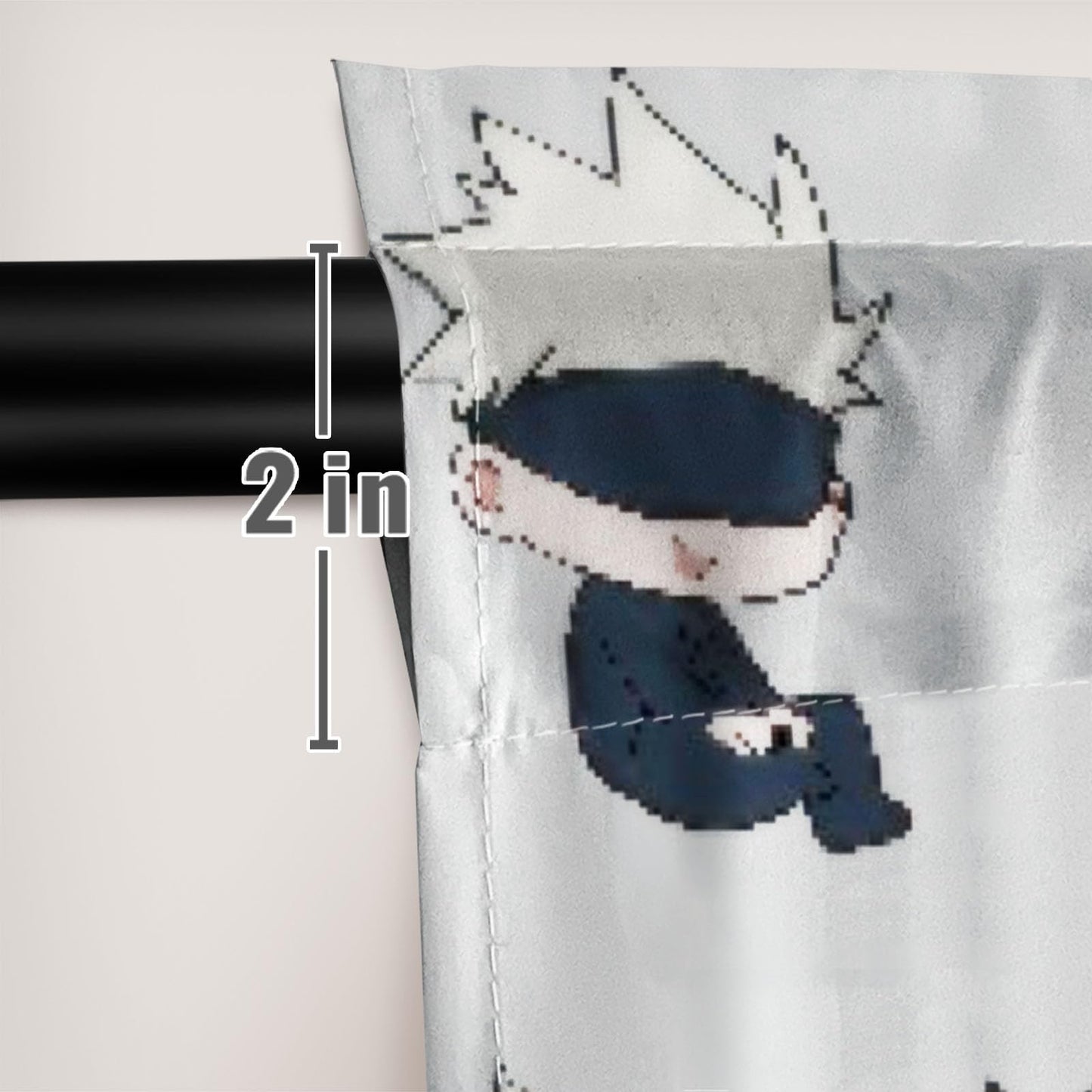 Funnytree Sorcerers Window Curtains Anime Drapes Bedroom Home Room Decor Durable Fabric Machine Washable 82" X 84" SC00230-013