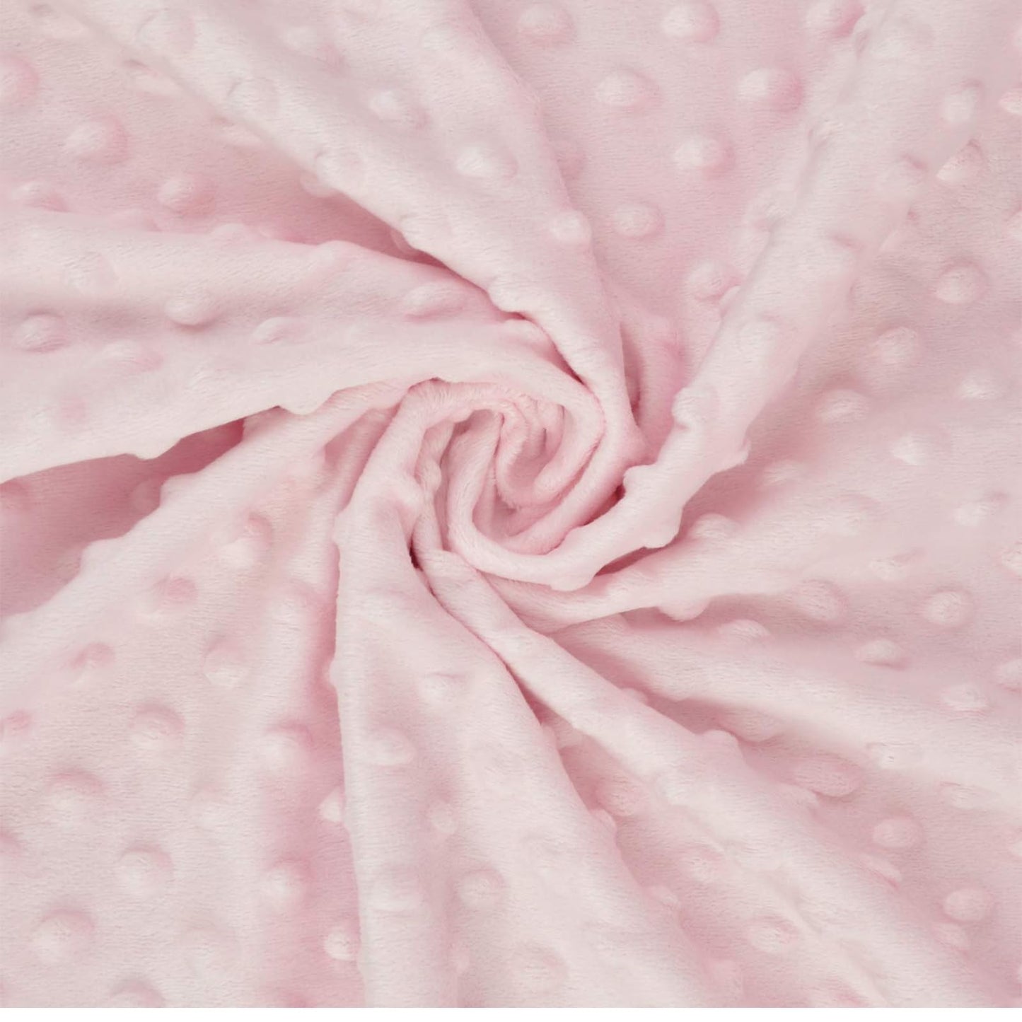 Baby Blanket for Boys Girls Super Soft Double Layer Minky with Dotted Backing Cute Cow Crib Receiving Blanket Bed Throws for Newborns Nursery Stroller Toddler 30 x 40 Inch (Pink Bow)