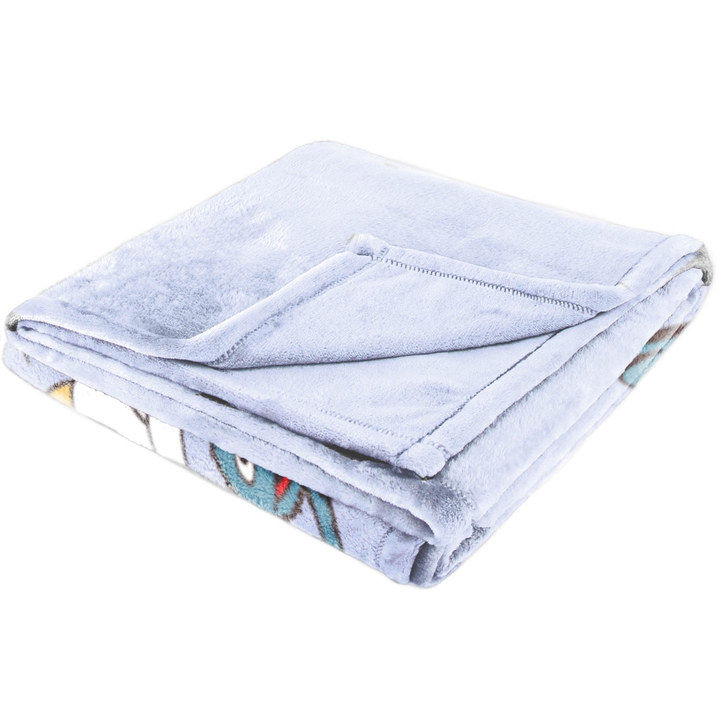 Jay Franco Kids Plush Throw Blanket – Soft & Cozy Fleece Throw for Bedroom & Couch Décor, Official Licensed Product, Purple - Sesame Street, 60x90 - Large Blanket