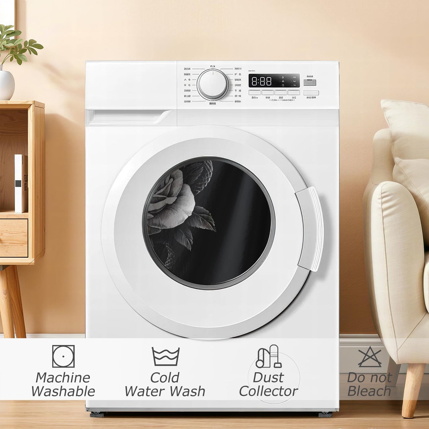 GEDAEUBA Gothic Blanket Soft - Goth Skull Rose Snake Fleece Blanket Throw, Soft Cozy Blankets & Throws for Couch, Bed, and Sofa, 50x60 inches