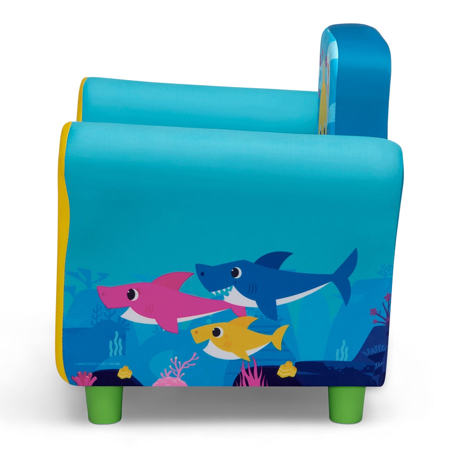 Delta Children Upholstered Chair, Baby Shark