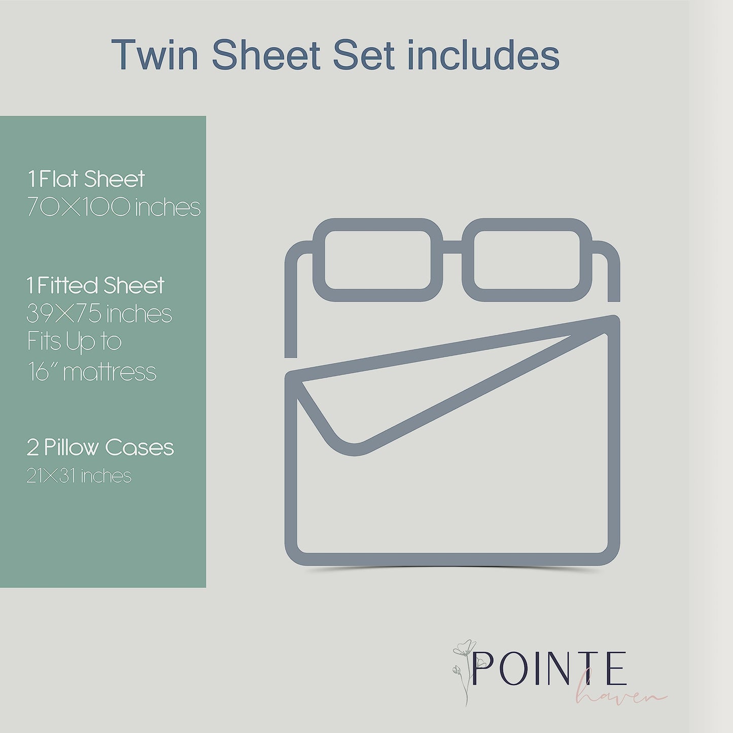 Pointehaven Flannel 170 GSM Sheet Set,Twin Merlot