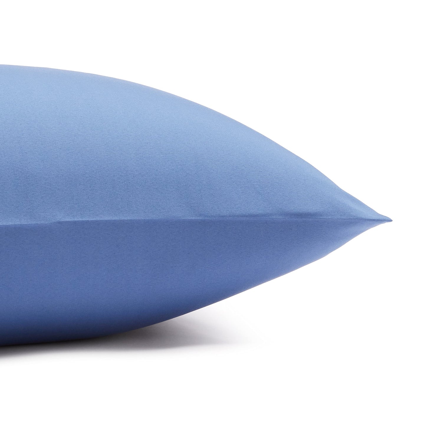 Amazon Basics Lightweight Ultra-Soft Breathable Brushed Microfiber 3-Piece Bed Sheet Set with 14-Inch Deep Pockets, Wrinkle Resistant, Twin XL, Dutch Blue, Solid