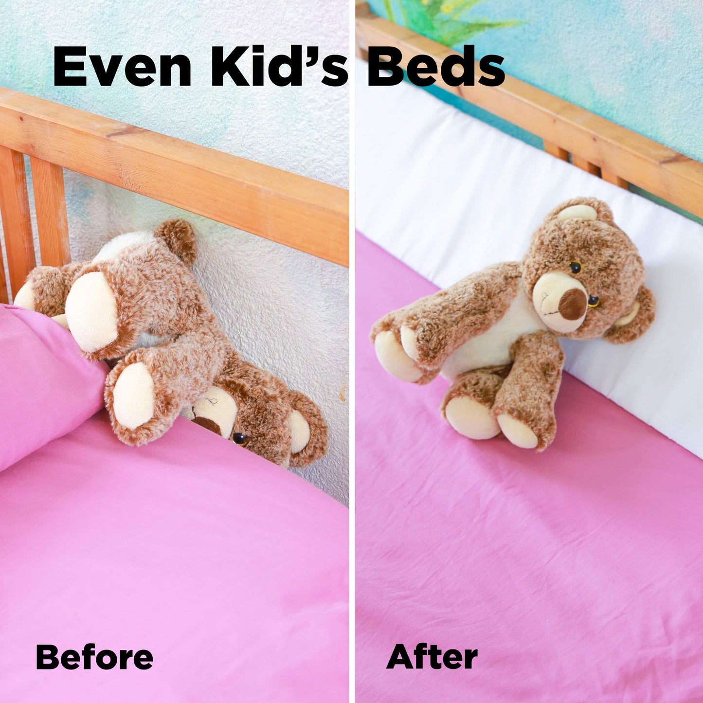 SnugStop The Original Bed Wedge | Gap Filler Between Your Headboard and Mattress | Triangle Pillow Wedge | Bed Filler Wedge | Gap Headboard Filler | Gap Bed Stoppers | Don't Lose Your Pillow(Full)