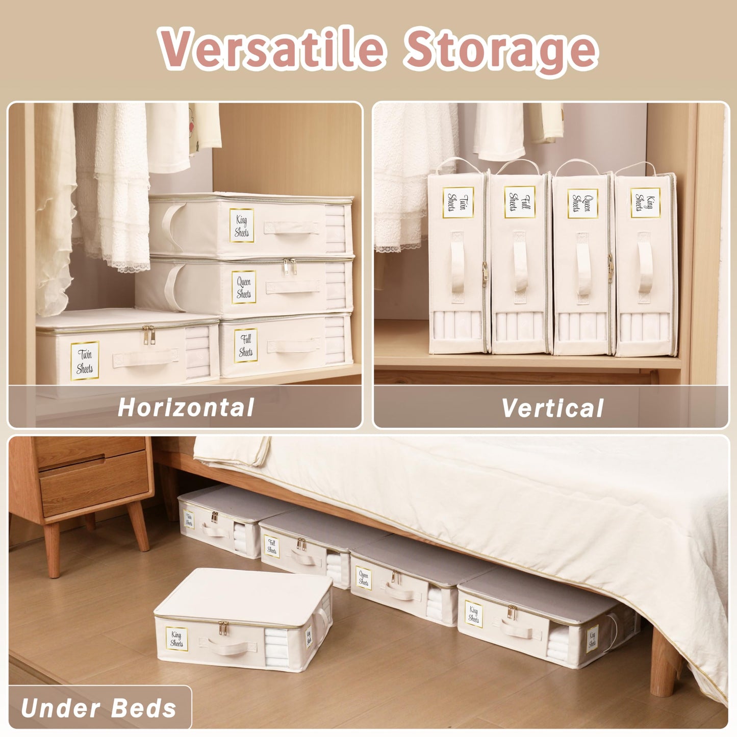Sassy Sheet Organizer (White)