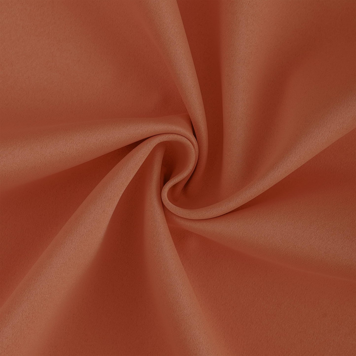 DONREN Burnt Orange Pinch Pleated Blackout Curtains with Hooks - 78 inch Length Room Darkening Thermal Insulated Window Curtain Panels for Living Room Bedroom 2 Panel 40" Wx78 L