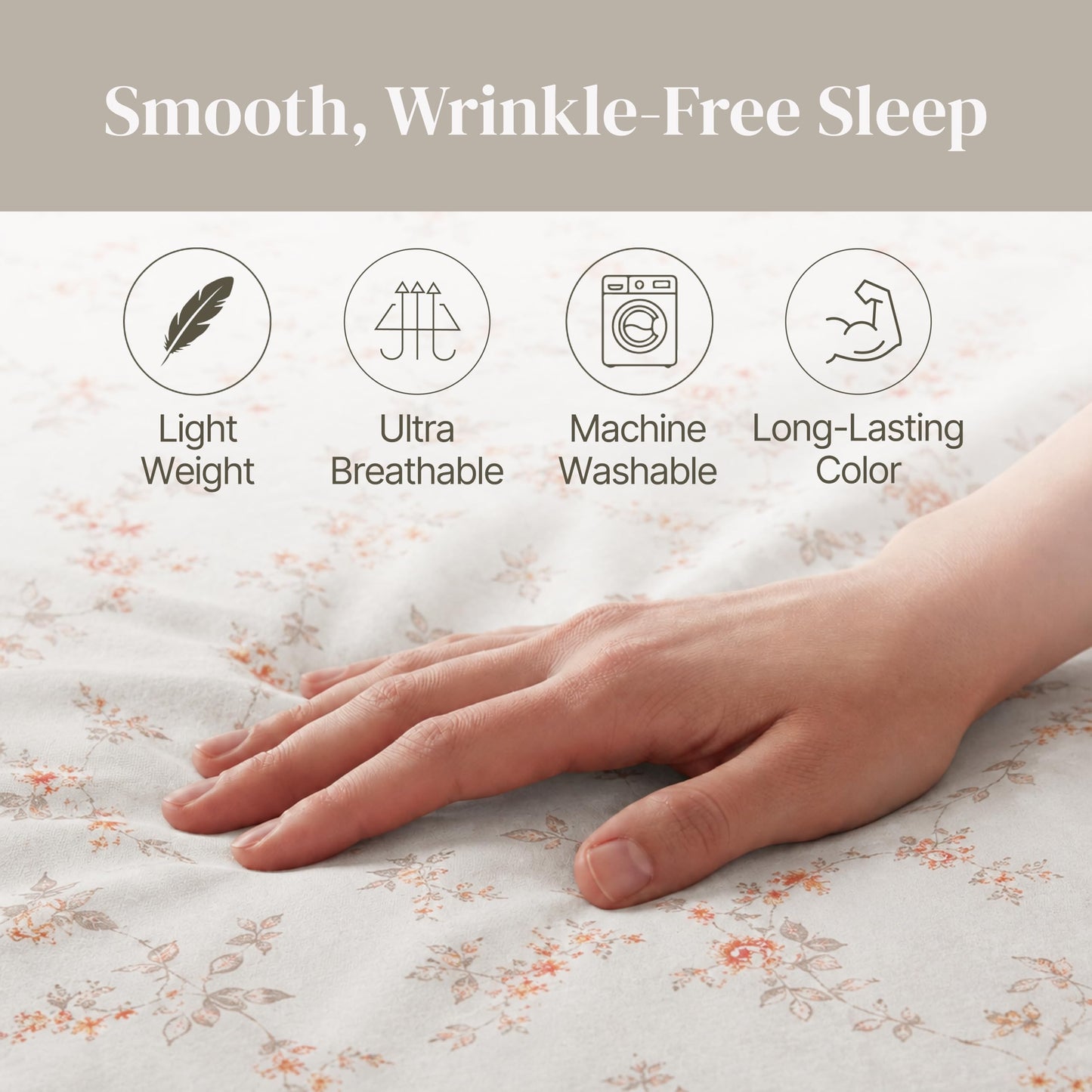 Modern Threads Silky Soft Microfiber and Wrinkle Free Sheets - Luxurious Microfiber Bed Sheets Includes Flat Sheet, Fitted Sheet with Deep Pockets, & Pillowcases Kashmir Rose Clay, Full