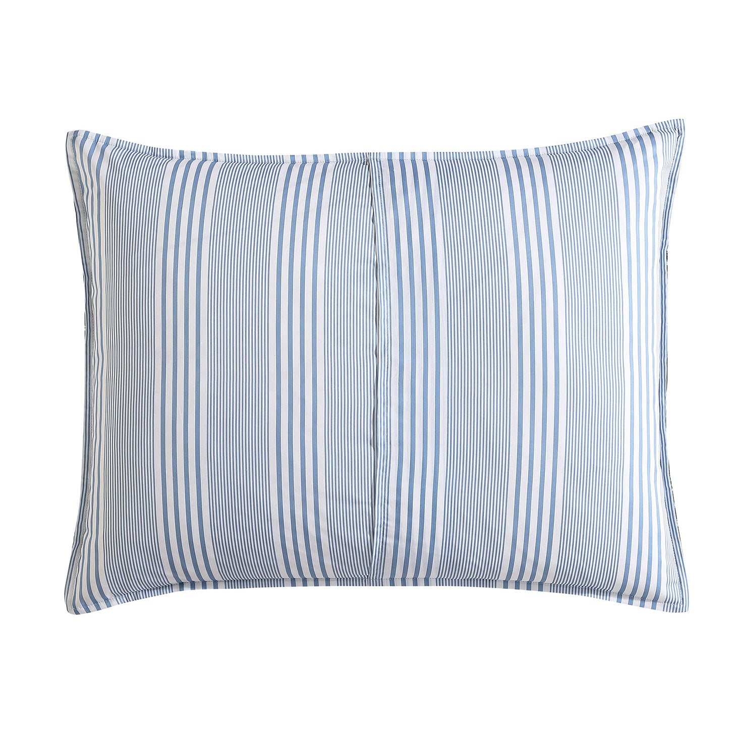 Laura Ashley – Queen Comforter Set, Reversible Floral Bedding with Matching Shams & Bonus Decorative Pillow Covers, Medium Weight, 7-Piece, College Dorm Room Essentials (Branch Toile Blue)