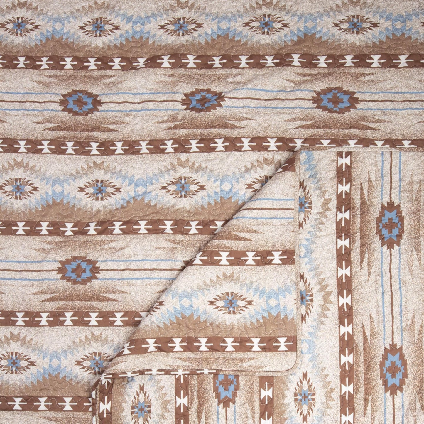 Carstens, Inc. Wrangler Desert Dusk Western Microfiber Quilt Set, King