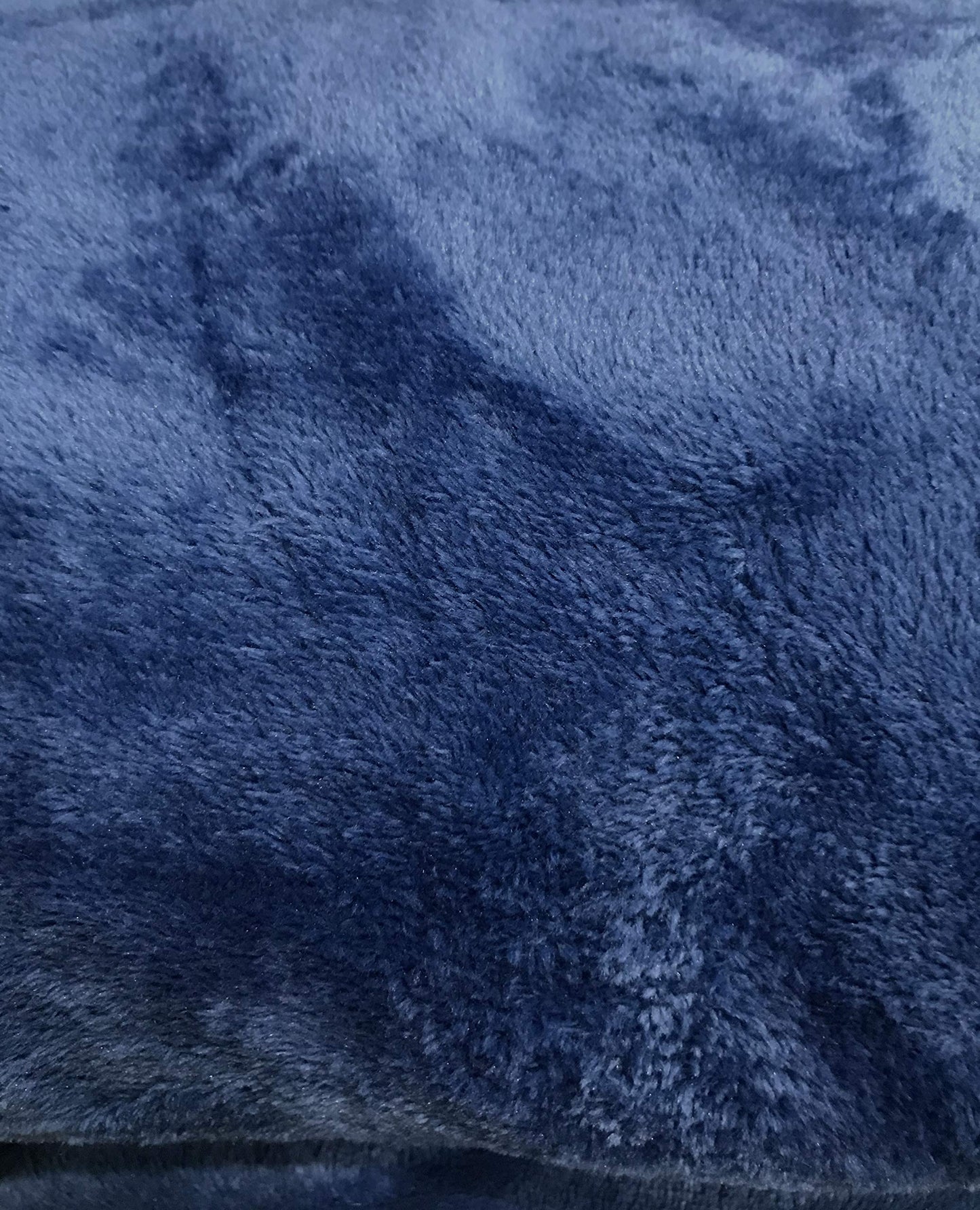 Home Must Haves Ultra Soft Warm Cozy Plush Lightweight Fleece Microfiber Queen Size Bed Throw Blanket, Navy, (Flannel)