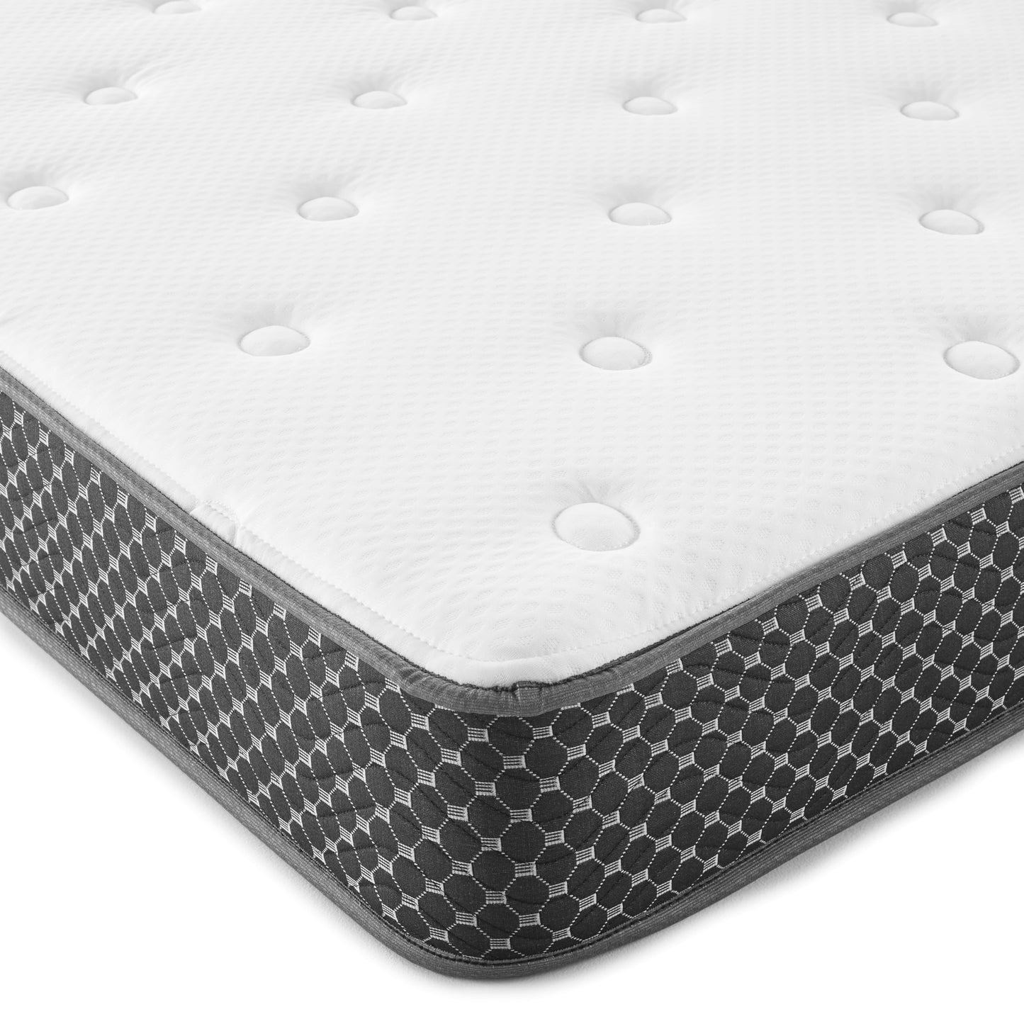 6" Quilted Foam Firm Twin Mattress, 75" L x 38" W x 6" H, Weight: 33 lbs