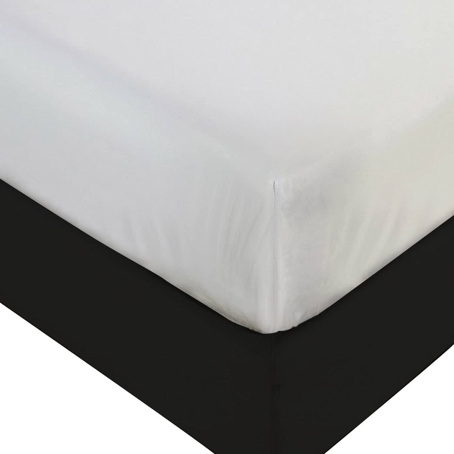 BLISSFORD Queen Plastic Mattress Protector - Heavy Duty, Fitted Vinyl - Plastic Mattress Cover, Rubber Sheets for Bedwetting Adult or Child, 100% Waterproof Fitted Sheet Queen