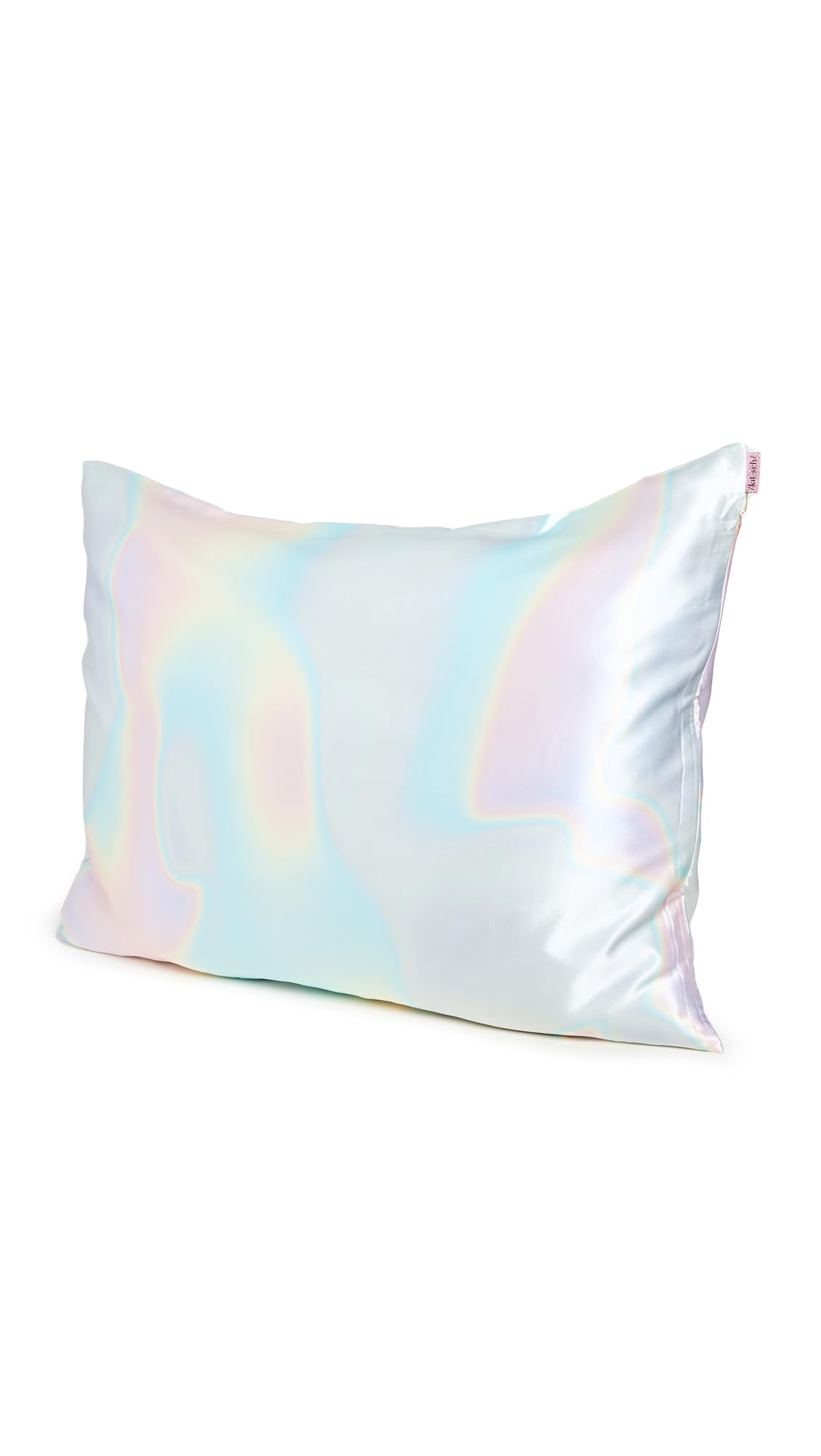 Kitsch Satin Pillowcase with Zipper for Hair & Skin - Softer Than Silk Pillow Cases, Smooth Cooling Satin Pillow Case, Wrinkle-Free, Machine Washable - Pillow Cases Standard Size (19x26) - Aura