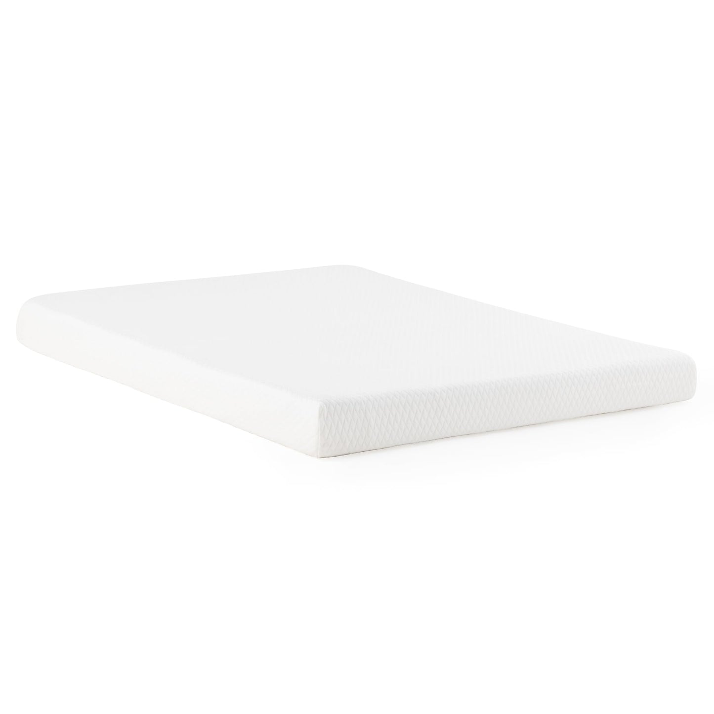 Linenspa 5 Inch Gel Infused Memory Foam Mattress - Full Size - Firm - Low Profile Bed - Mattress in a Box - Youth or Kids Bed - Guest Bedroom - Pressure Relieving and Breathable - CertiPur Certified