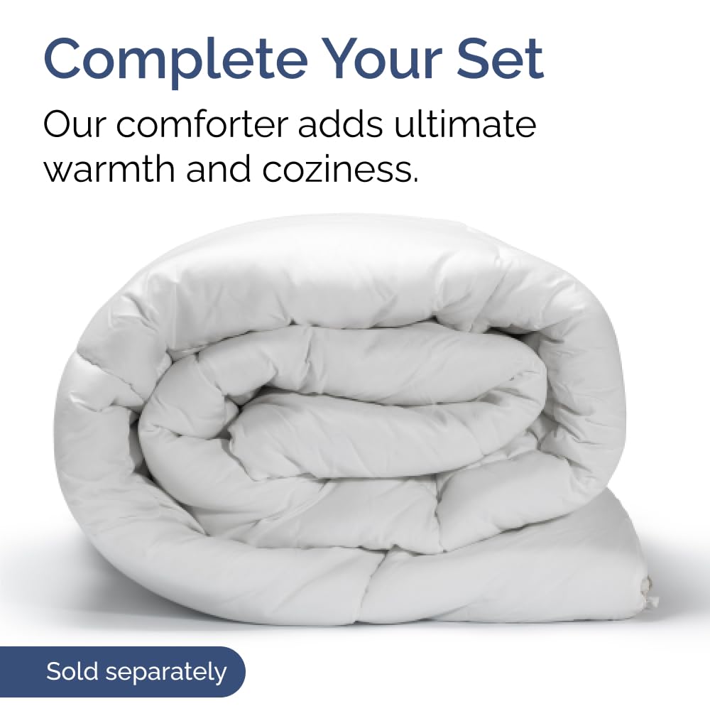 Queen Size 4 Piece Sheet Set - Ultra Soft & Cooling Bed Sheets - Fits 8 Inch to 16 inch Mattress - Wrinkle & Fade Resistant with Deep Pockets - Breathable, Comfy Hotel Luxury Bedding - Grey Stripes