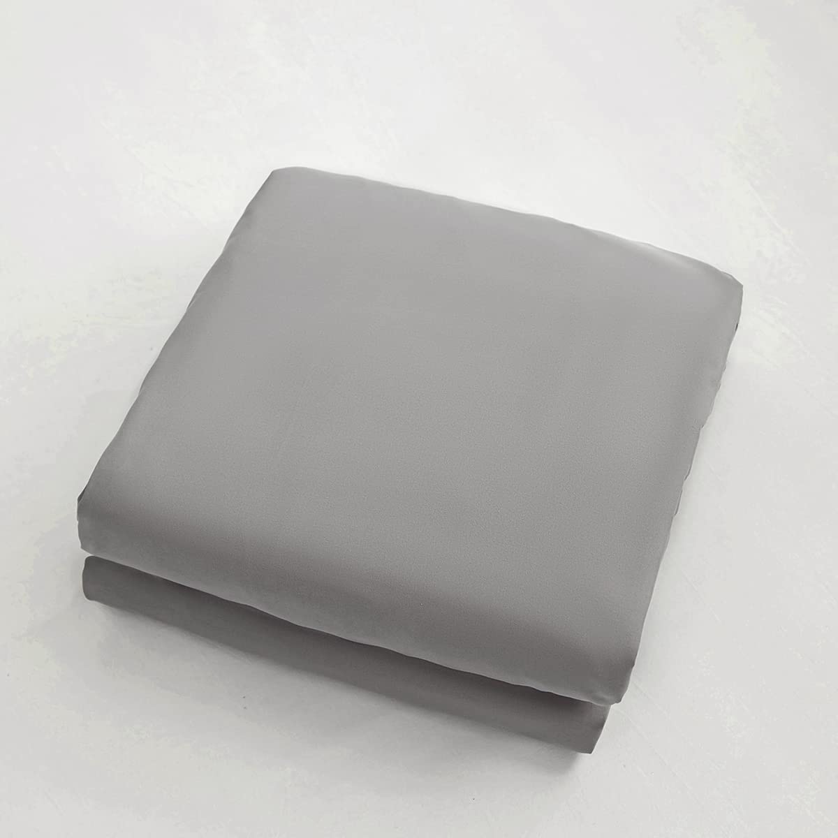 Rushrushlulu Bedding Queen Size Fitted Sheet Only- Bottom Mattress Fitted Sheet-Fits 15inches Deep Mattress Pocket -Soft and Microfibe-Shrinkage and Fade Resistantr-Easy Care-Light Gray