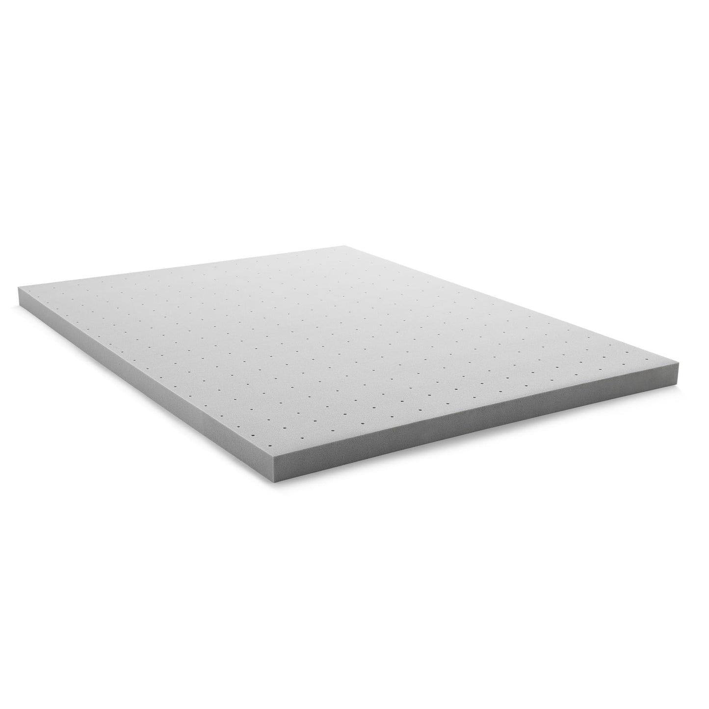 Lucid 3 Inch Bamboo Charcoal Infused Memory Foam Mattress Topper - Twin XL Size – Moisture and Odor Control - Ventilated - Deep Plush Feel, Pressure-Relief Bed Topper – CertiPur Certified