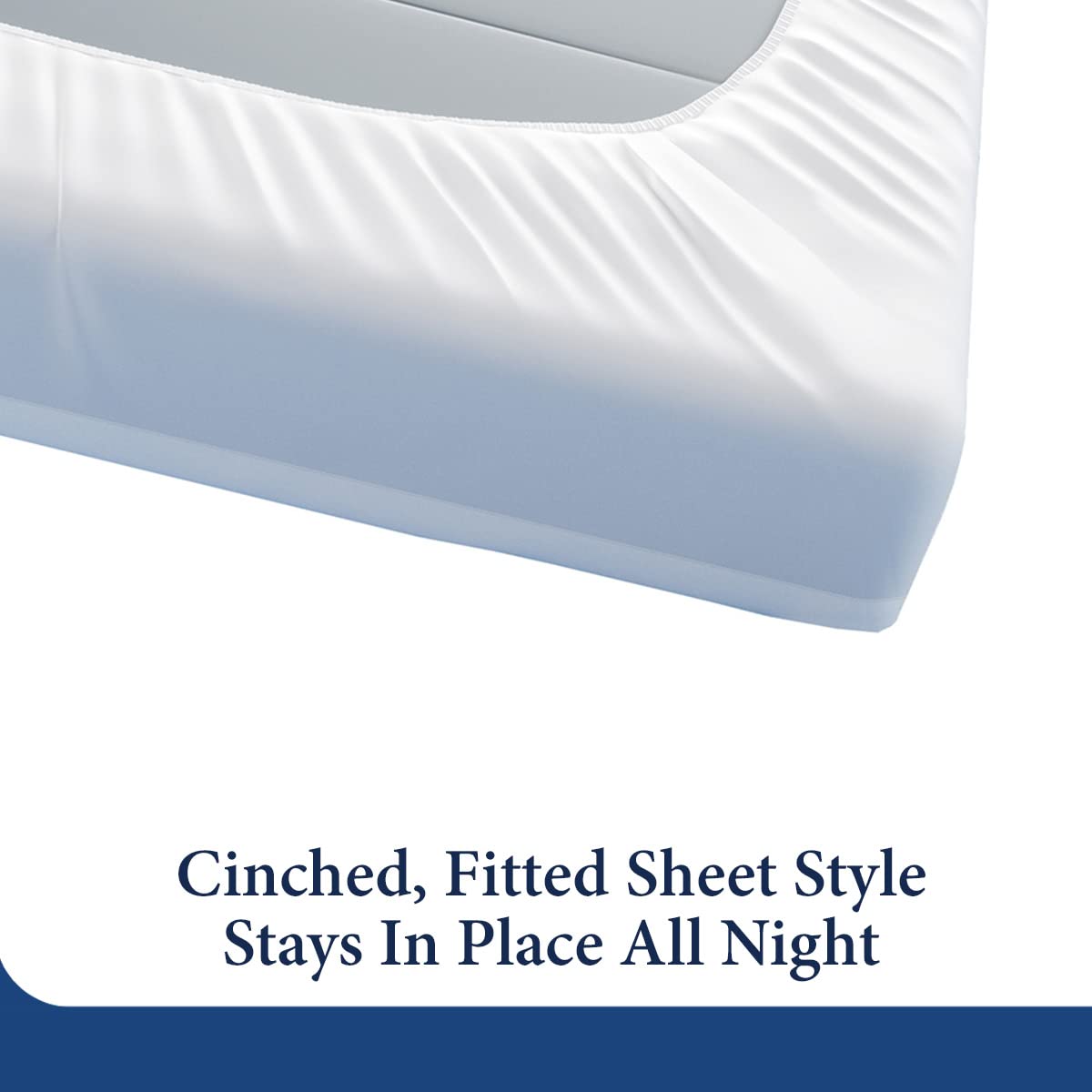 Cosy House Collection Luxury Mattress Protector - Blend of Rayon Derived from Bamboo - Master Bedroom Essentials - Ultra Soft Comfort, Stays Cool & Quiet - Premium Fitted Sheet Style (Queen) White