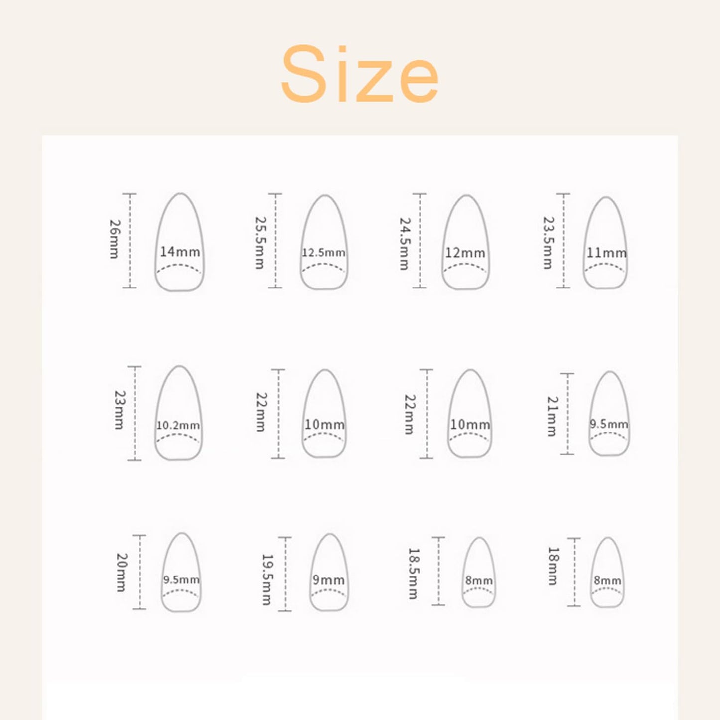 Hot Pink Gradient French Tip Press on Nails Medium Almond Fake Nails Pink Glitter Designs False Nails Full Cover Stick on Nails Reusable Acrylic Artificial Nails Glue on Nails for Women 24Pcs