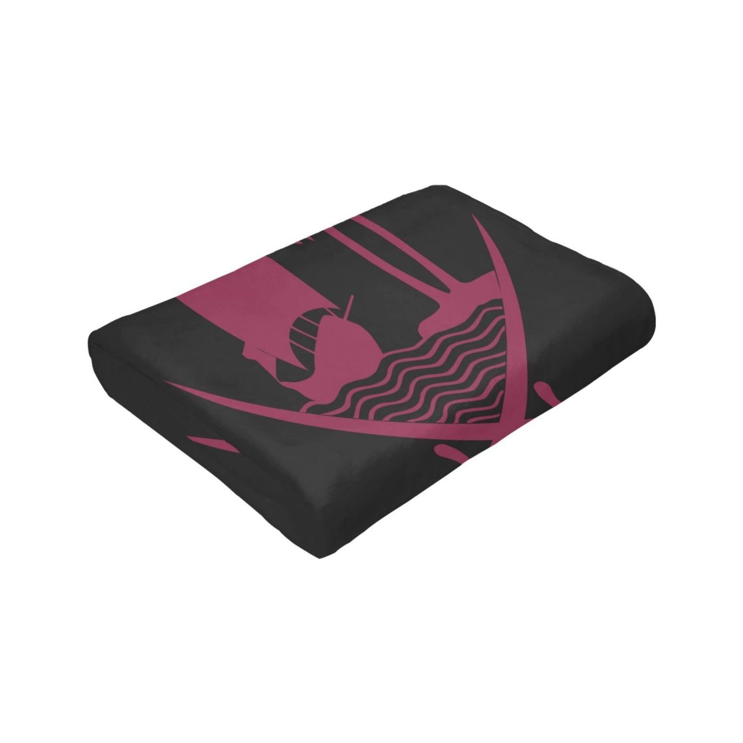 Throw Blanket Qatar National Emblem Super Soft Flannel Caroset Lightweight Warm No Pilling Woollen Blankets Sofa Bed Dorm Bedroom Office Home 60"X50"