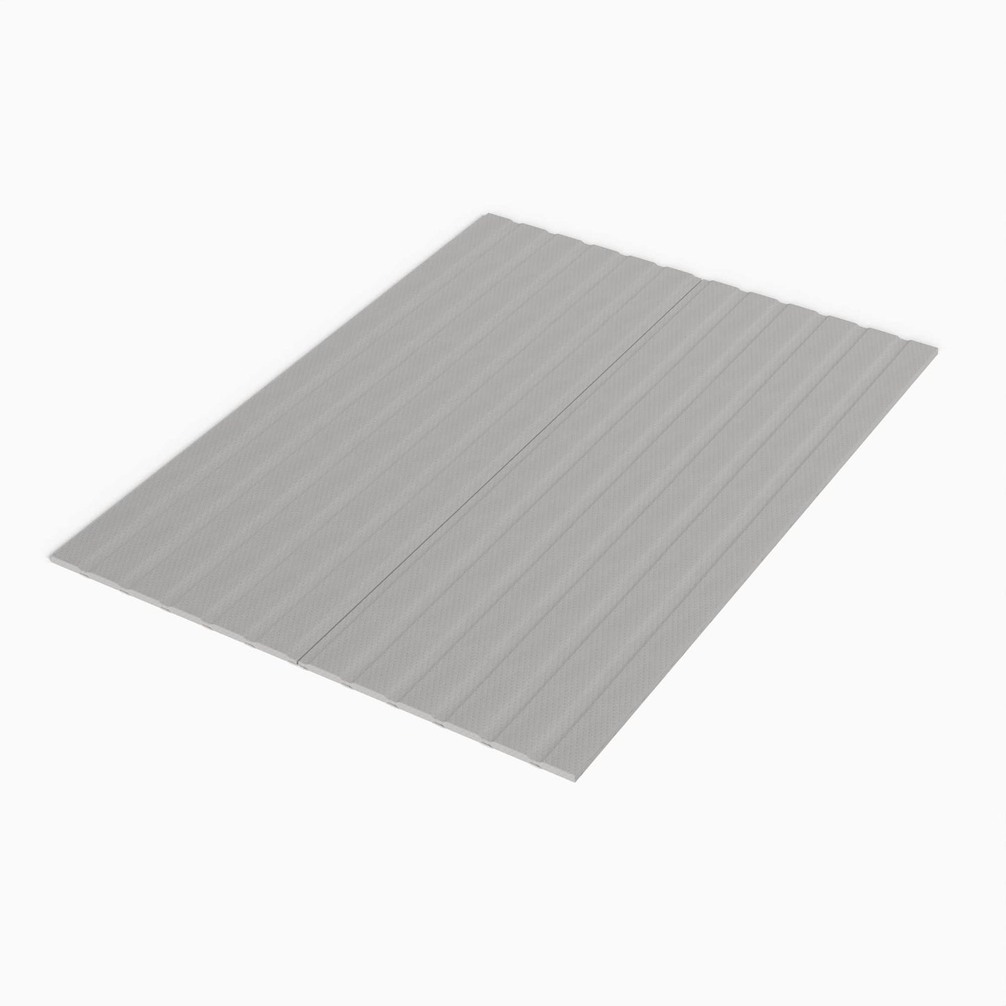 Treaton, 0.75-Inch Heavy Duty Vertical Wooden Bunkie Board/Bed Slats with Cover, Enhance Mattress Support, King(76"), Grey