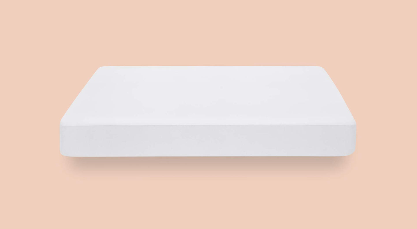 Casper Sleep Waterproof Mattress Protector, Queen, White