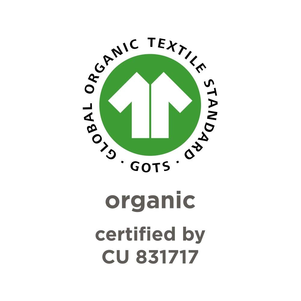 Burt's Bees Baby Organic Cotton Fitted Crib Sheet, Breathable Baby Bedding, Infant and Toddler Bed Sheet for Boys and Girls