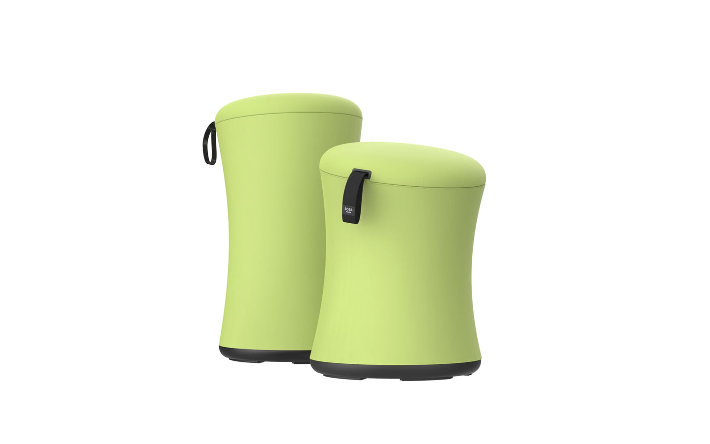 TopJob Boba Chair Stylish Active Wobble Stool, ADHD Chair, Improves Posture and Focus, Ergonomic with Height Adjustable Stool for Adults Children for Home Office, Study Room (Lime Green)
