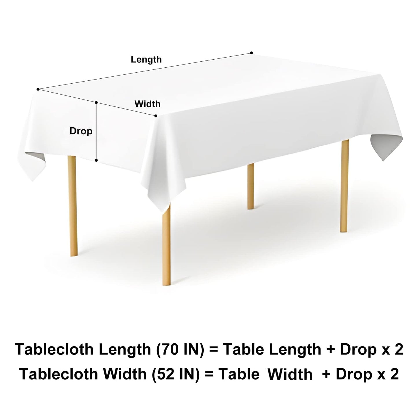 misaya Rectangle Waterproof Vinyl Table Cloth, Wipeable Tablecloth with Flannel Backing, Wooden Grain Plastic Table Cover for Dinner, Indoor and Outdoor (Oak, 52" x 70")