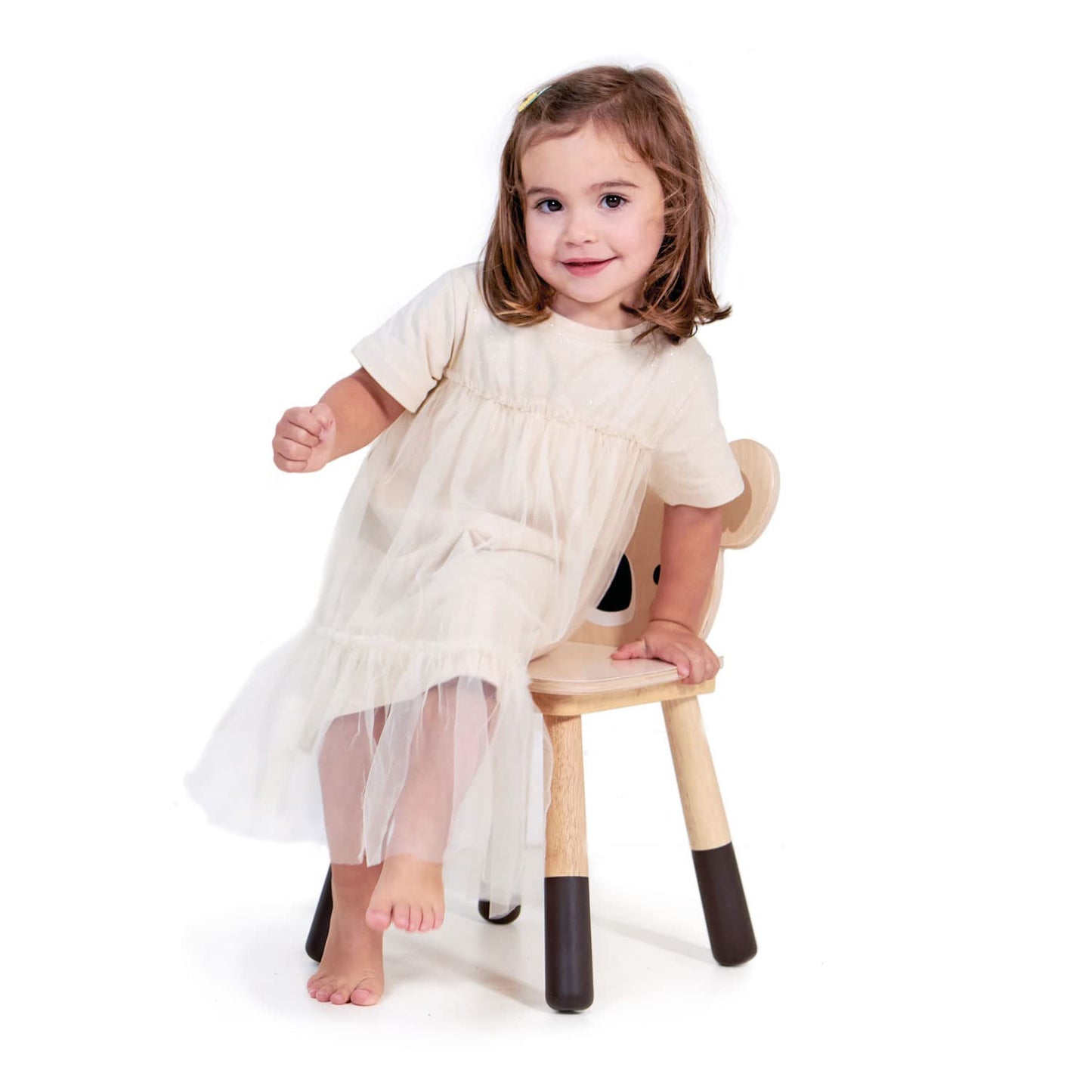 Tender Leaf Toys - Forest Koala Chair - Wooden Playroom Furniture for Kids - Cute and Sturdy Animal Themed Chair - Age 3+