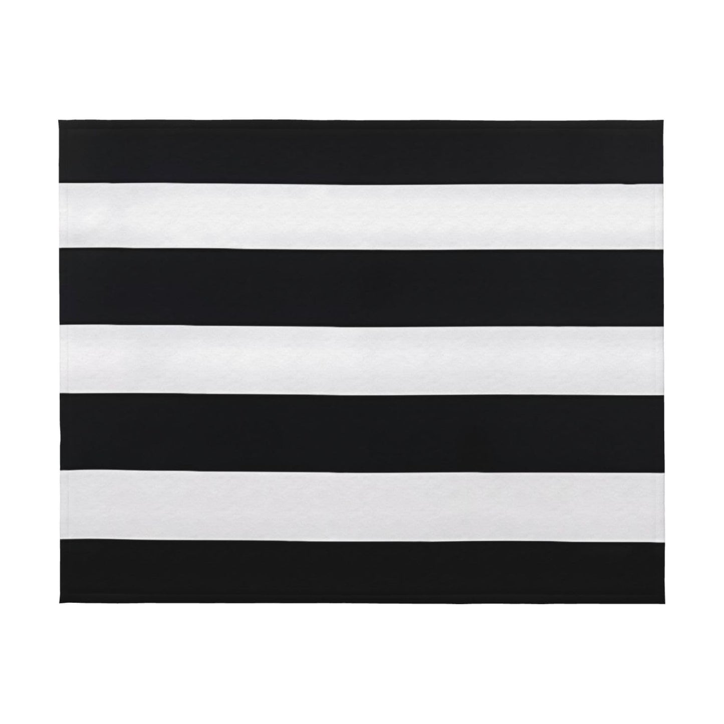Jfniub Striped Black and White Blanket Throw Bedding Room Decor Flannel Blankets for Bedroom Living Rooms Warm All Season 50"X40"