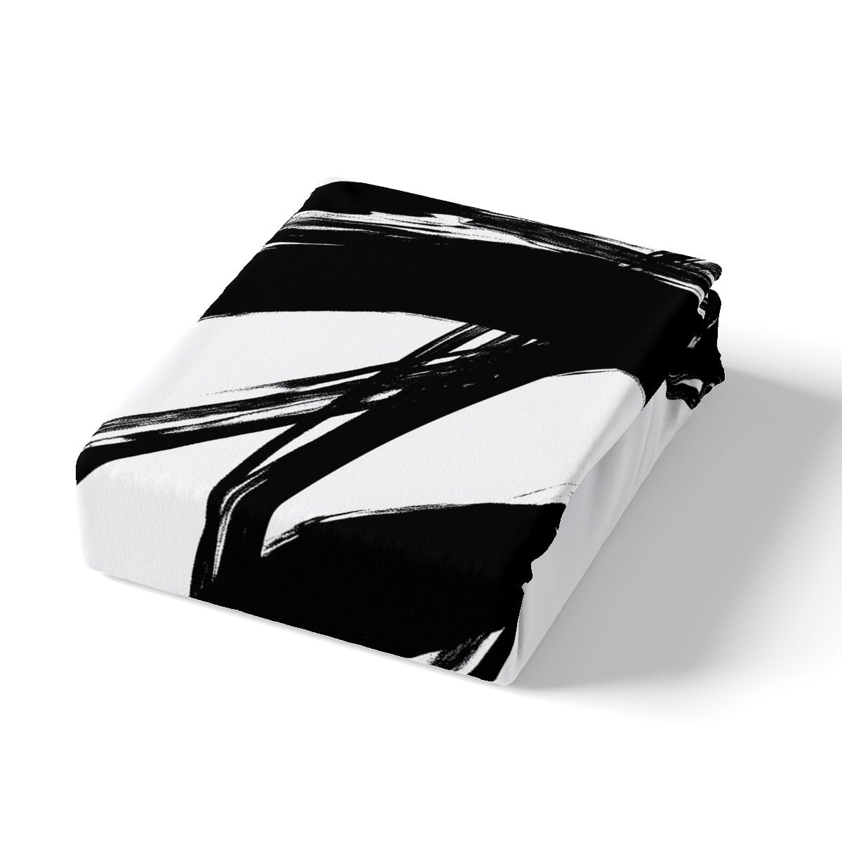 Erosebridal Black and White Abstarct Duvet Cover King for Adult Women Men, Geometric Striped Comforter Cover for Minimalists,Graffiti Aesthetic Lines Bedding Set,Contemporary Boho Modern Art Bed Set