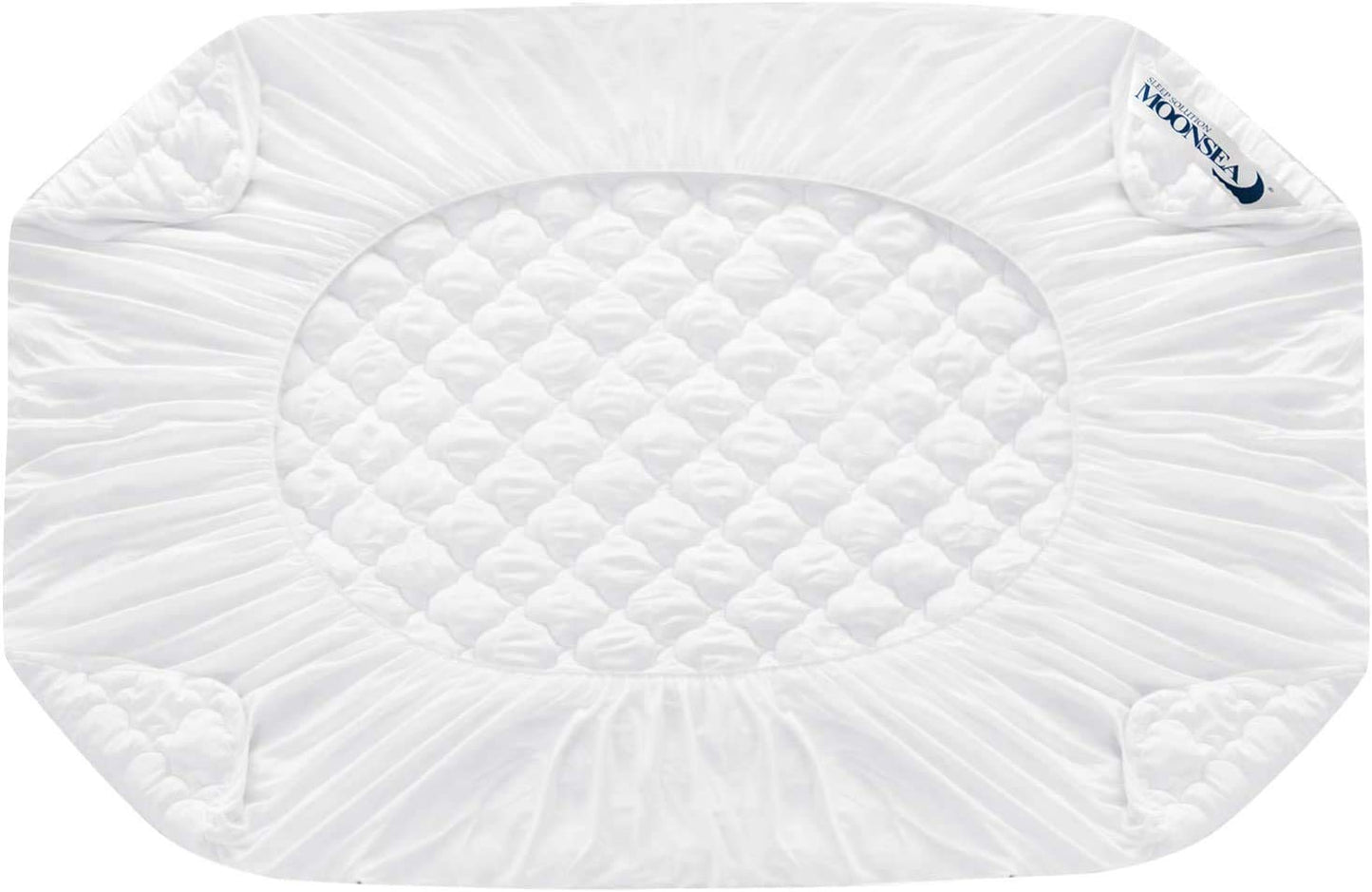 Air Mattress Cover Full Mattress Pad, Thick Quilted Mattress Topper Full, Super Soft Breathable and Noiseless Down Alternative Fiber Pillow Top Mattress Pad (15-23'' Deep Pocket)