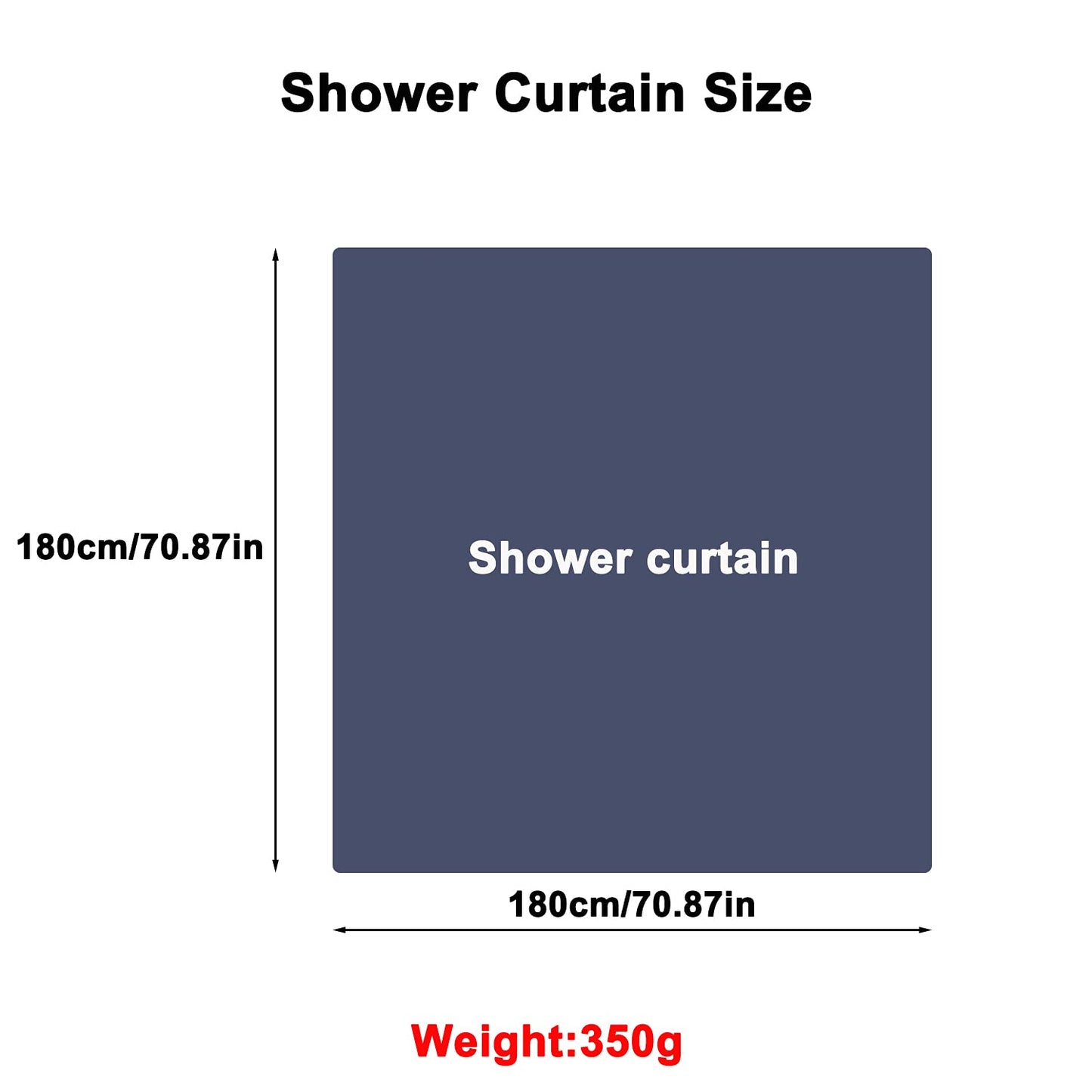 DDS-DUDES Christmas Shower Curtain Kids Bathroom Halloween Decor with 12 Curtain Hooks for Bathroom, Waterproof 71 x 71 inch (SC-06)