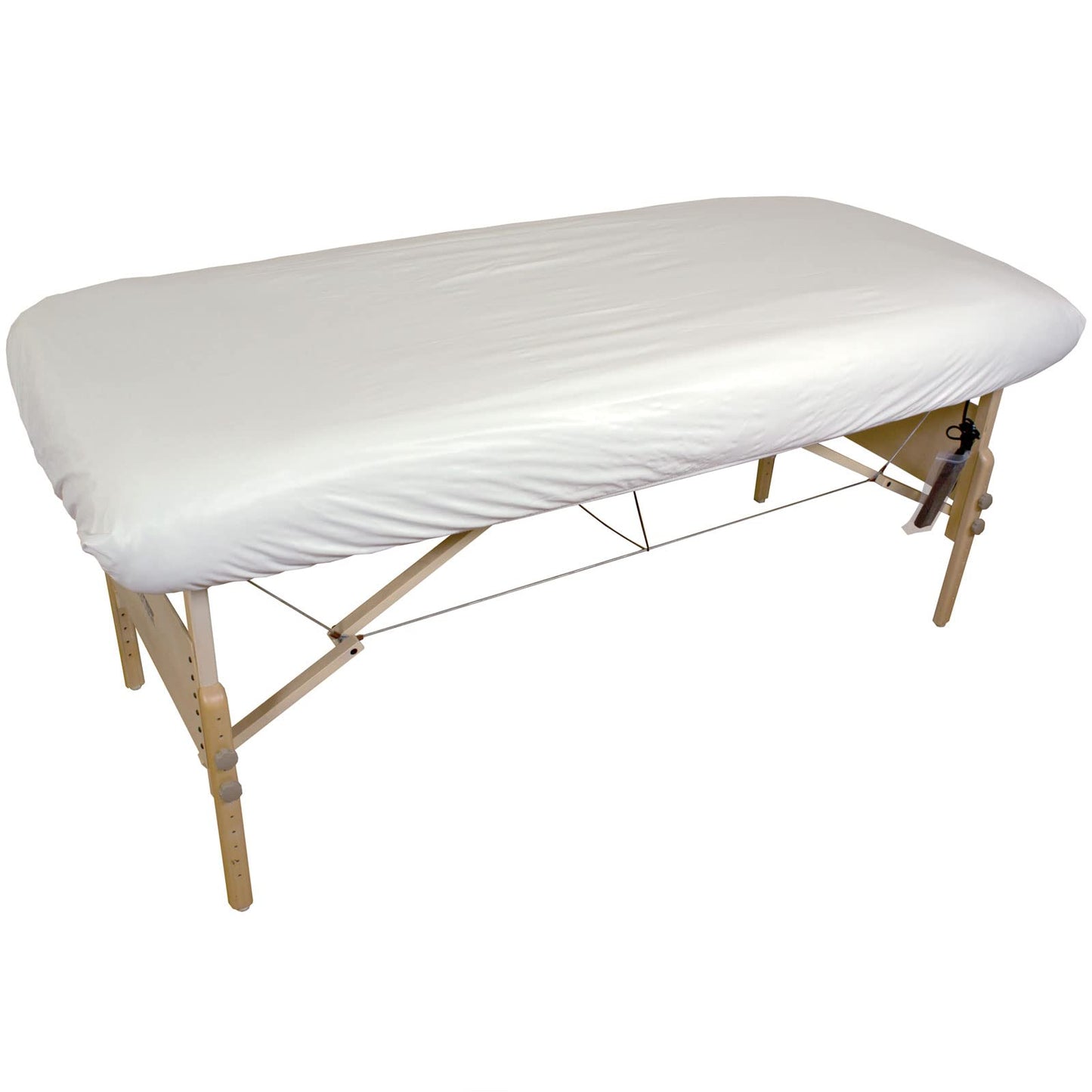 Body Linen Massage Table Cover - Reusable Barrier with Wipe Clean Surface. Waterproof PUL Material, Machine Washable. Protects Massage Table, Warmer and Pad