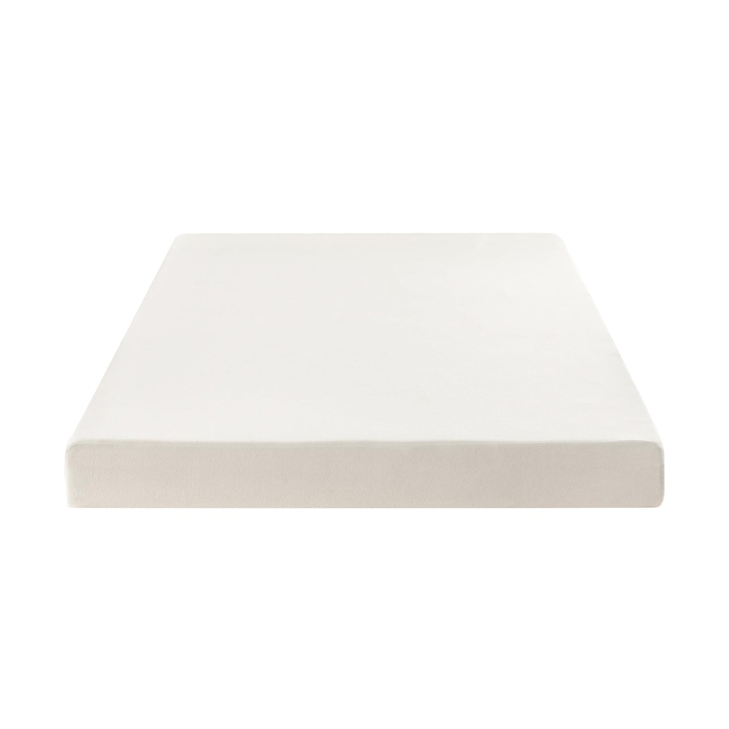 Best Price Mattress 6 inch Twin Mattress Bed-In-A-Box, Green Tea Memory Foam, White