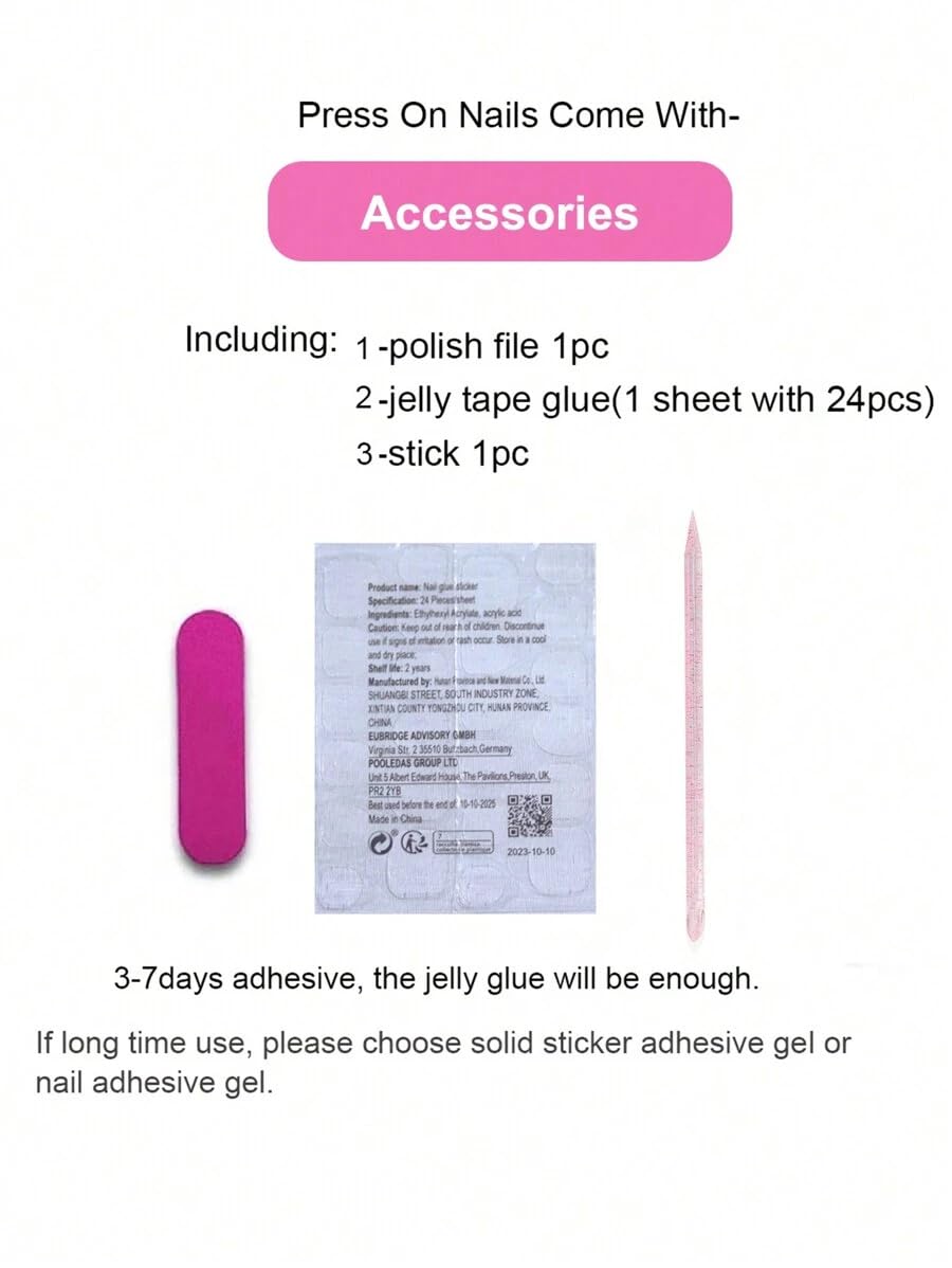 EasierGlow 10 Pcs Handmade Short Almond Press On Nails - Easy Apply & Remove, Reusable & Salon Quality | Y2K Gothic Multicolor Fake Nails with 3D Star, Gemstone & Swirl Sculpted Accents (EG01, S)